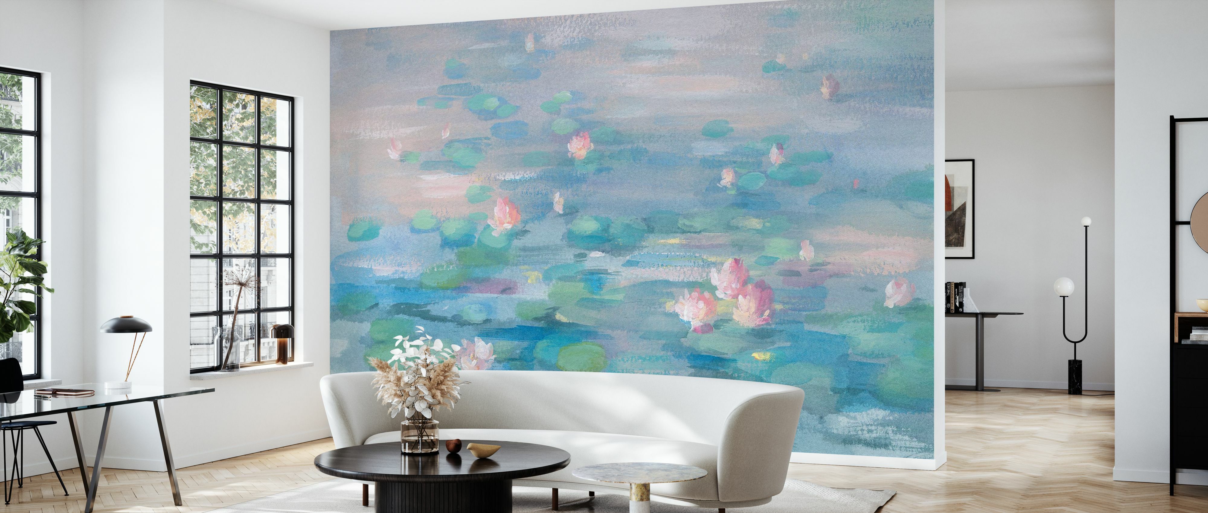 Tapet Sunrise Waterlilies, Photowall