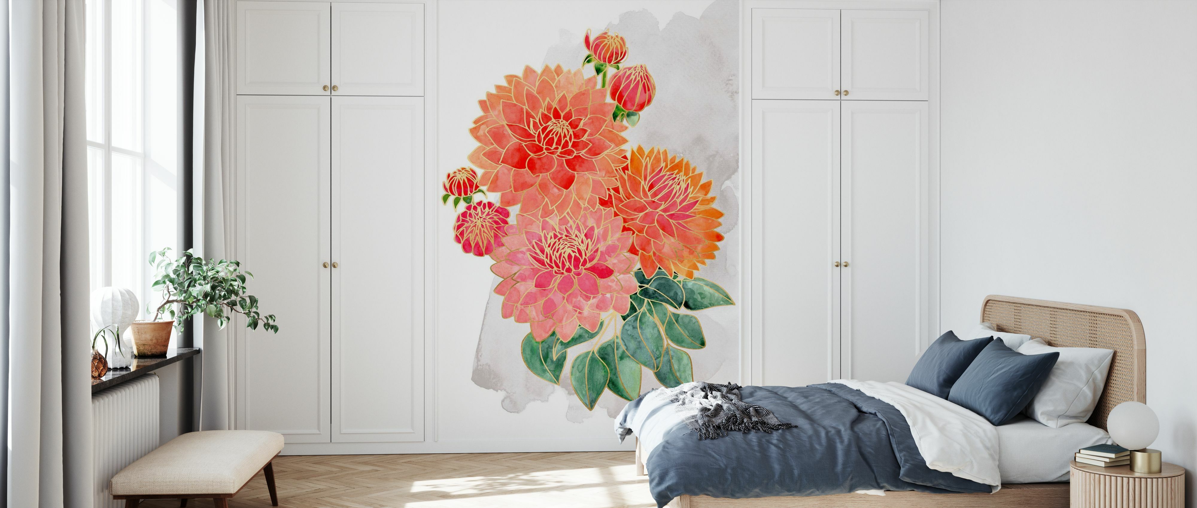 Fototapet decorative flower ii, personalizat, photowall 