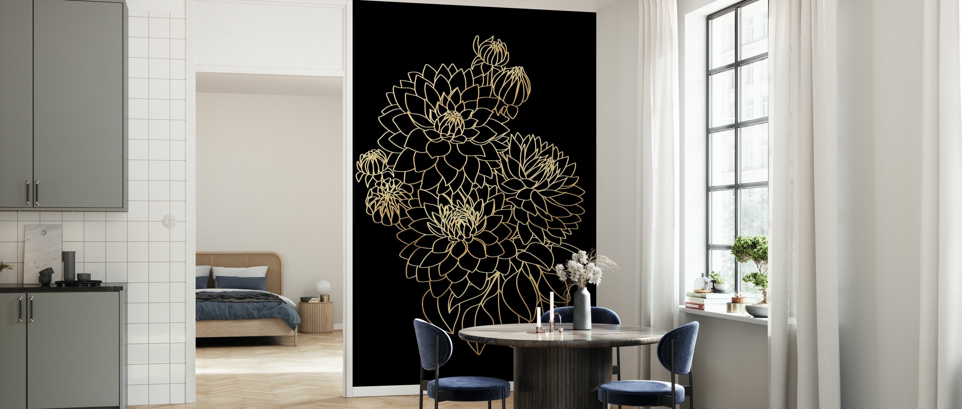 Fototapet decorative flower iii, personalizat, photowall 