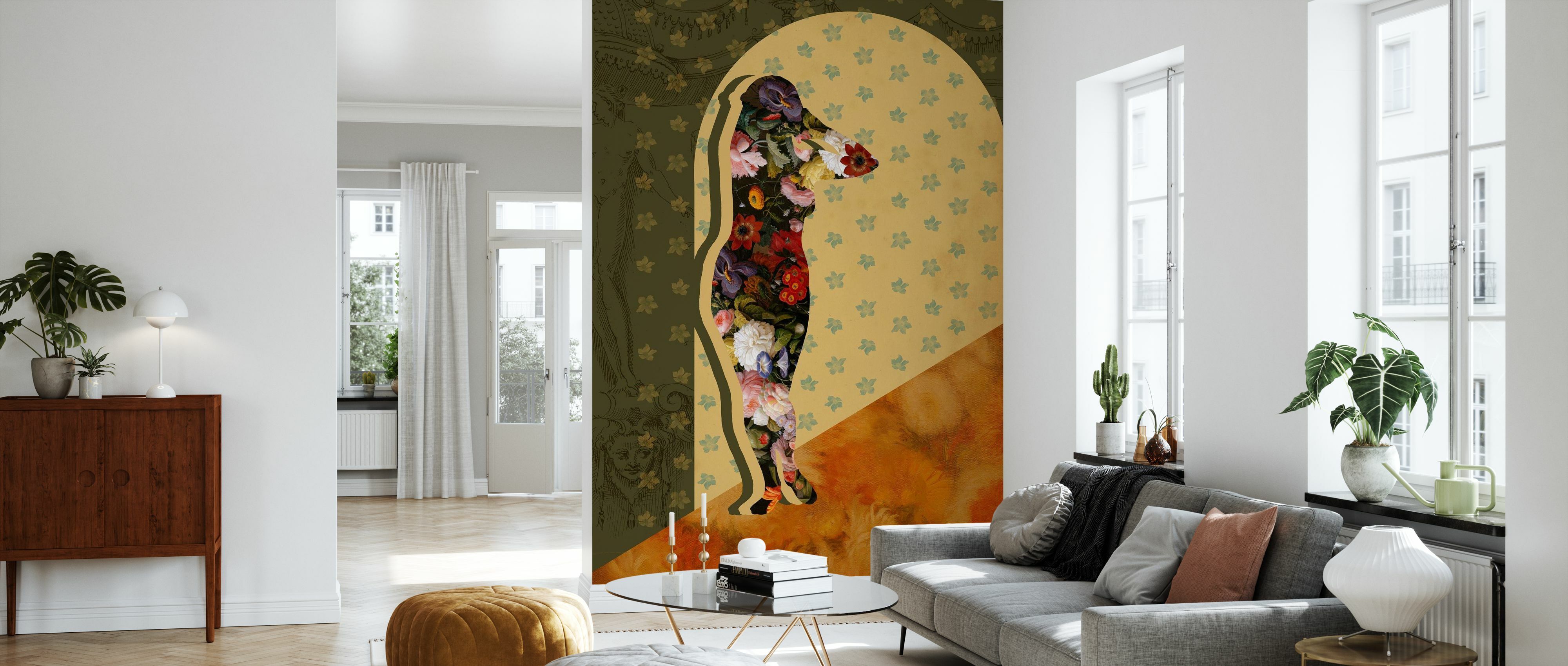 Tapet goddess of the flora i, photowall 