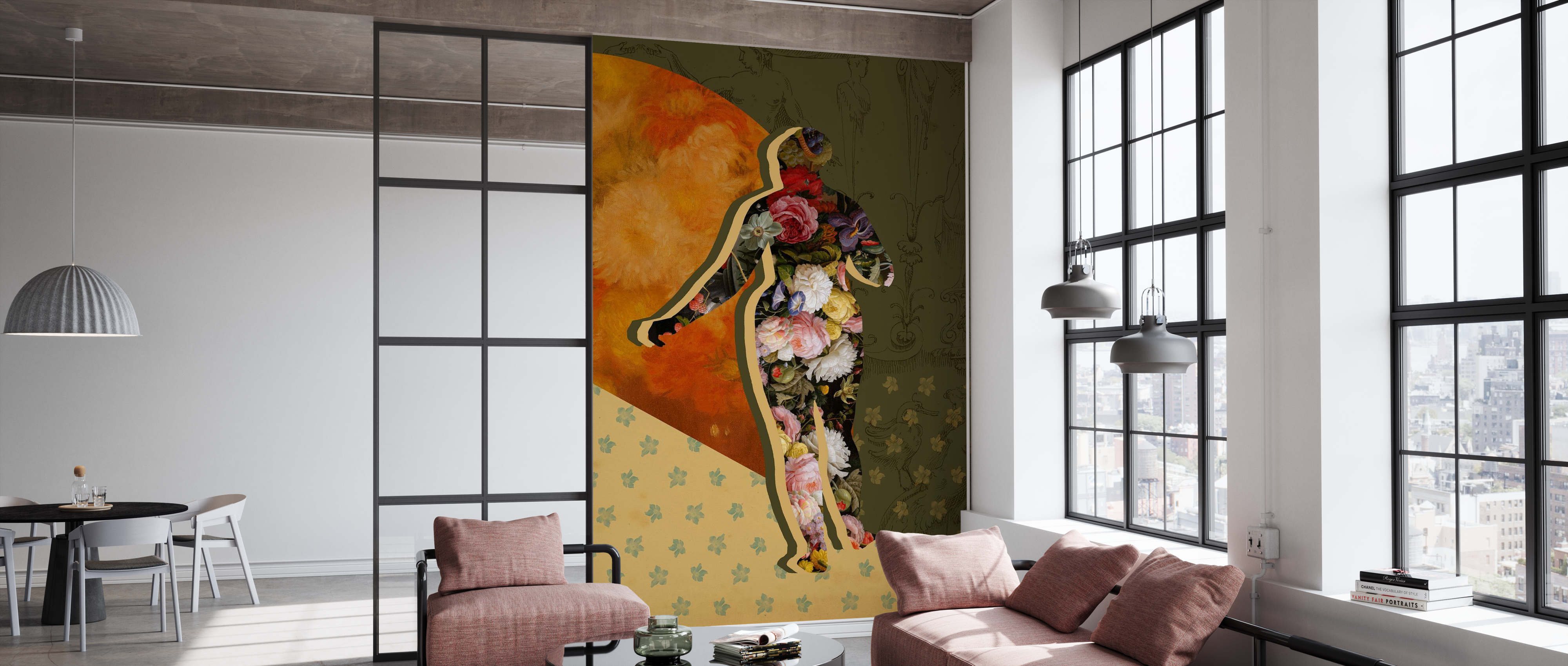 Tapet goddess of the flora ii, photowall 