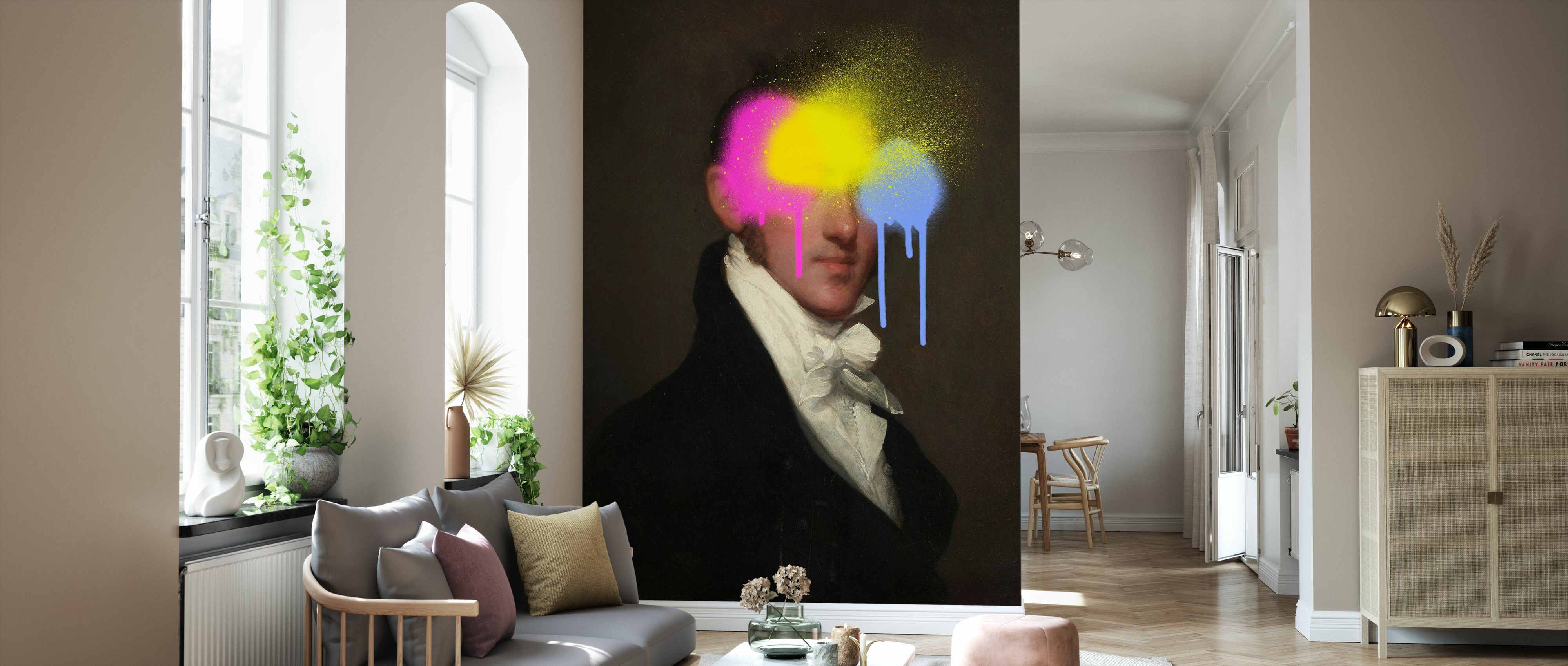 Tapet concealed portrait i, photowall 