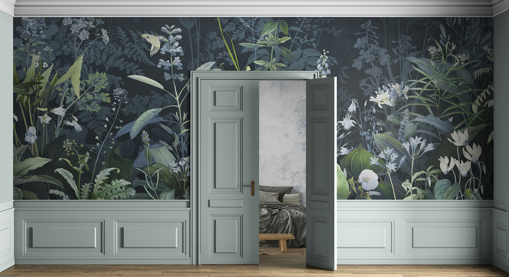 Fototapet blue forest, personalizat, photowall 