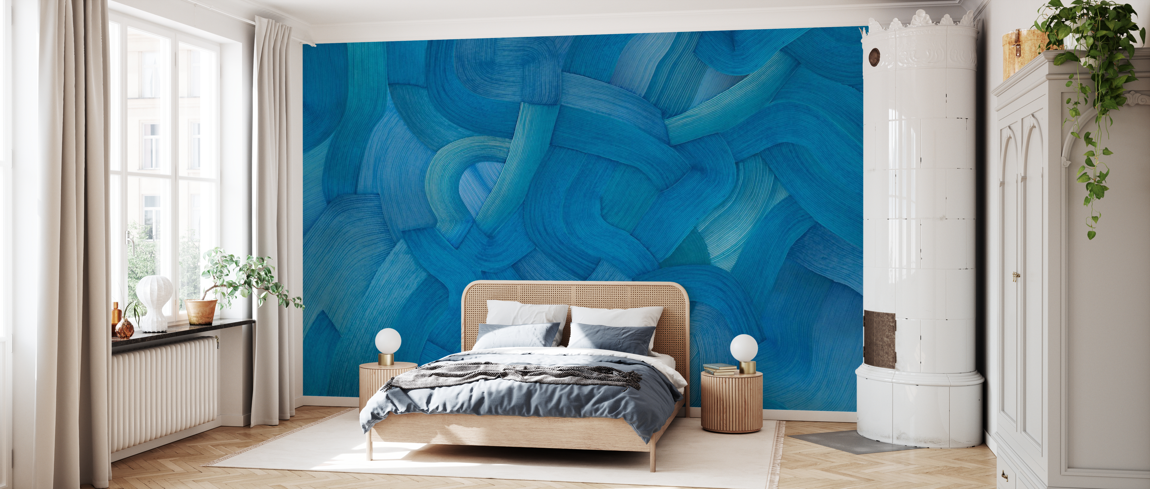 Tapet cultivation, sea, photowall 