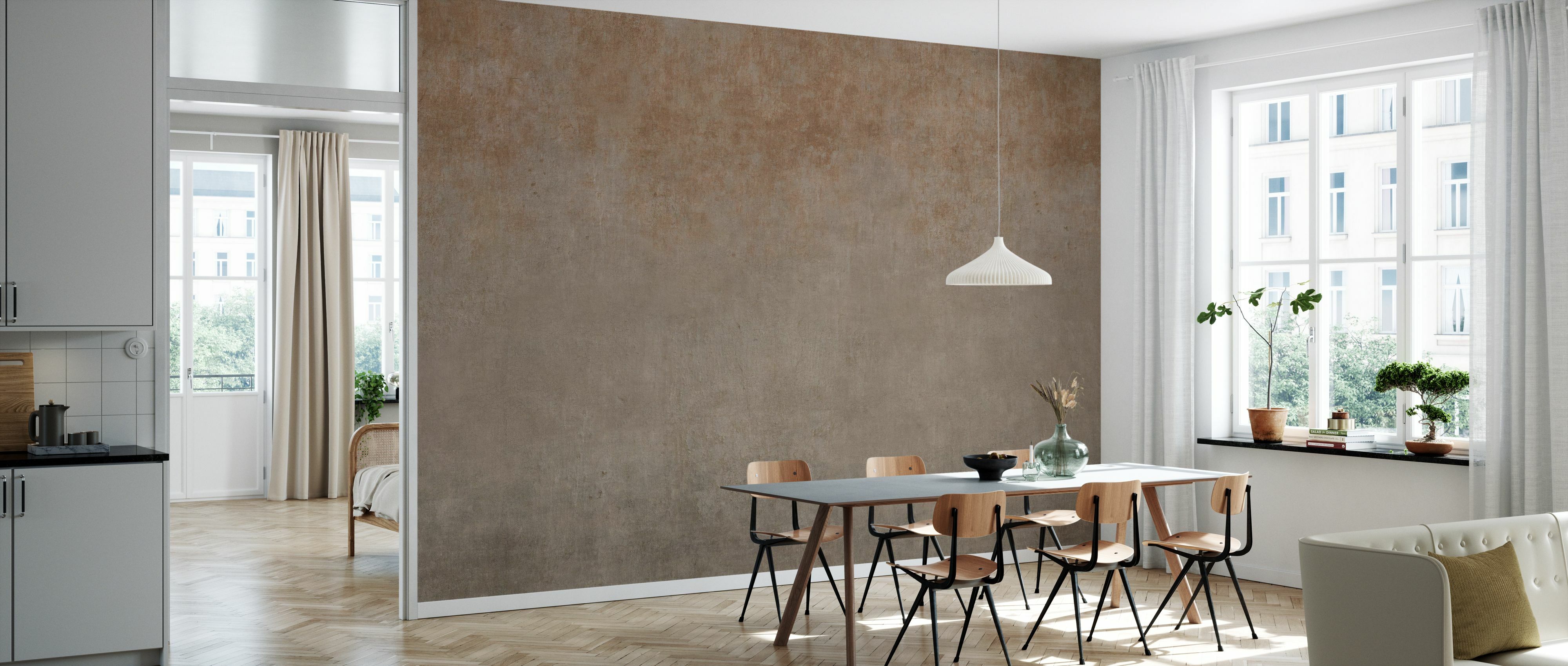 Fototapet antique stone wall, melded browns, personalizat, photowall 