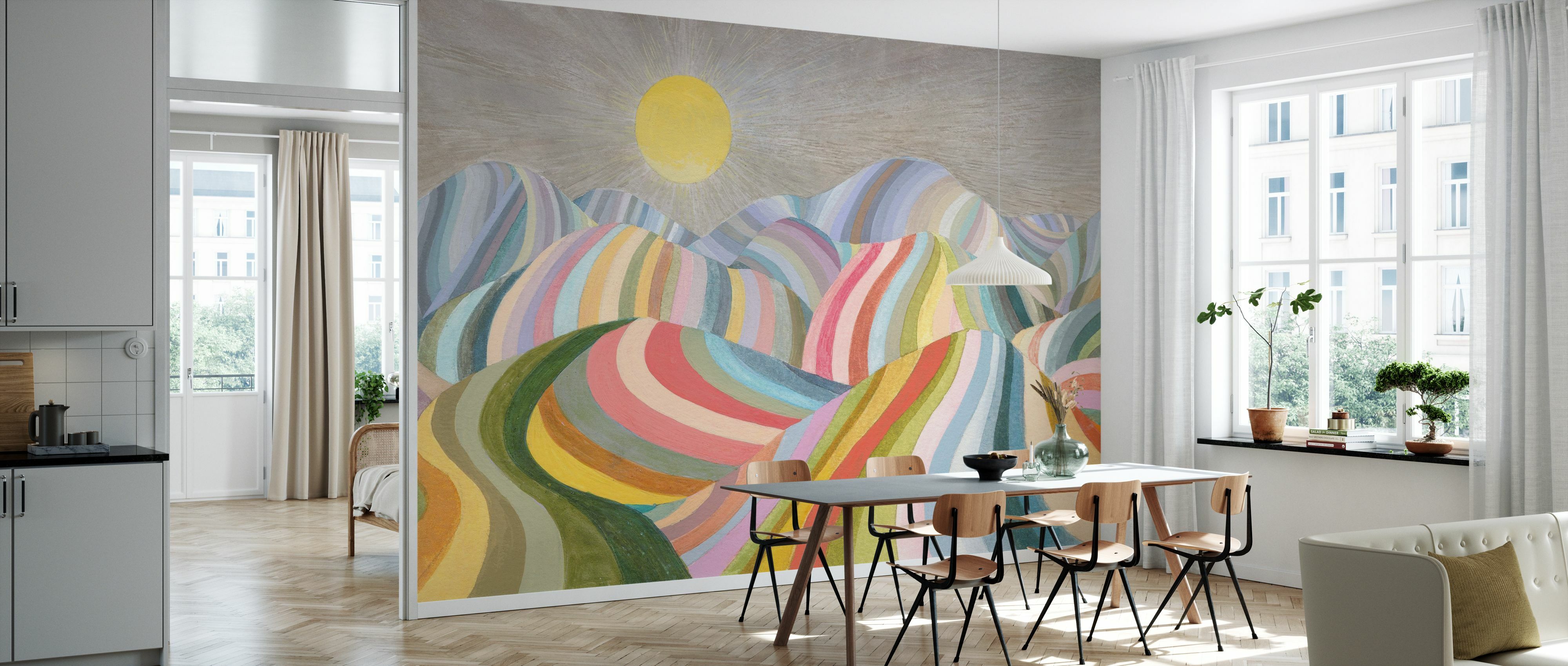 Fototapet hills roll on, personalizat, photowall 