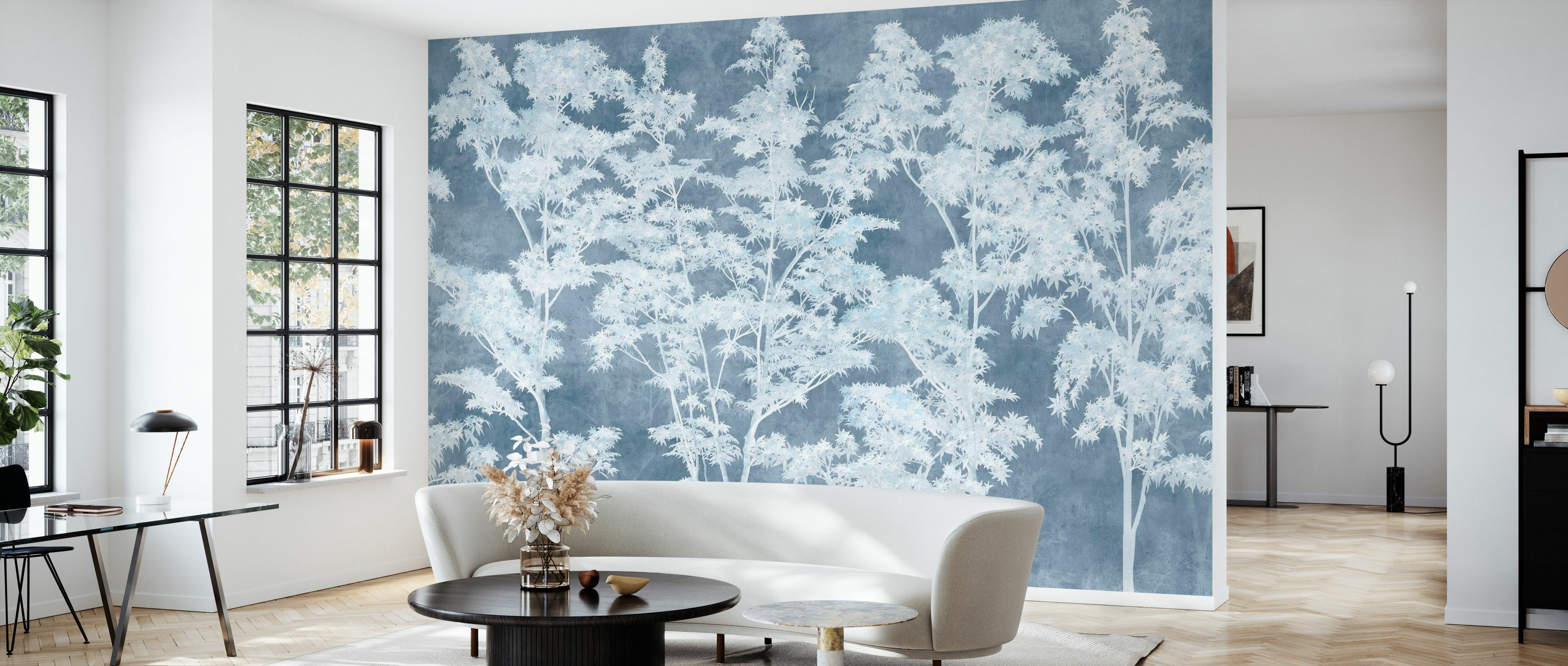 Tapet maple dreams, blue, photowall 
