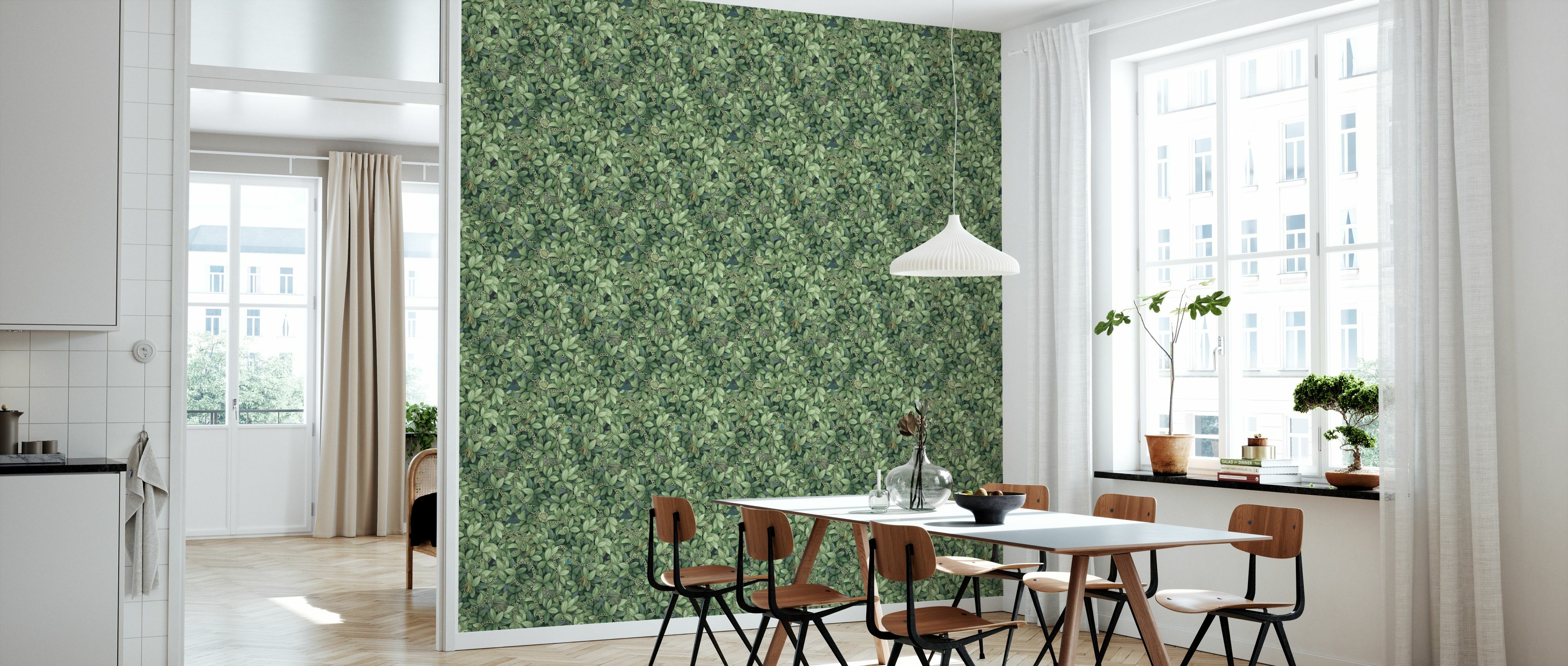 Tapet foliage chain, photowall 