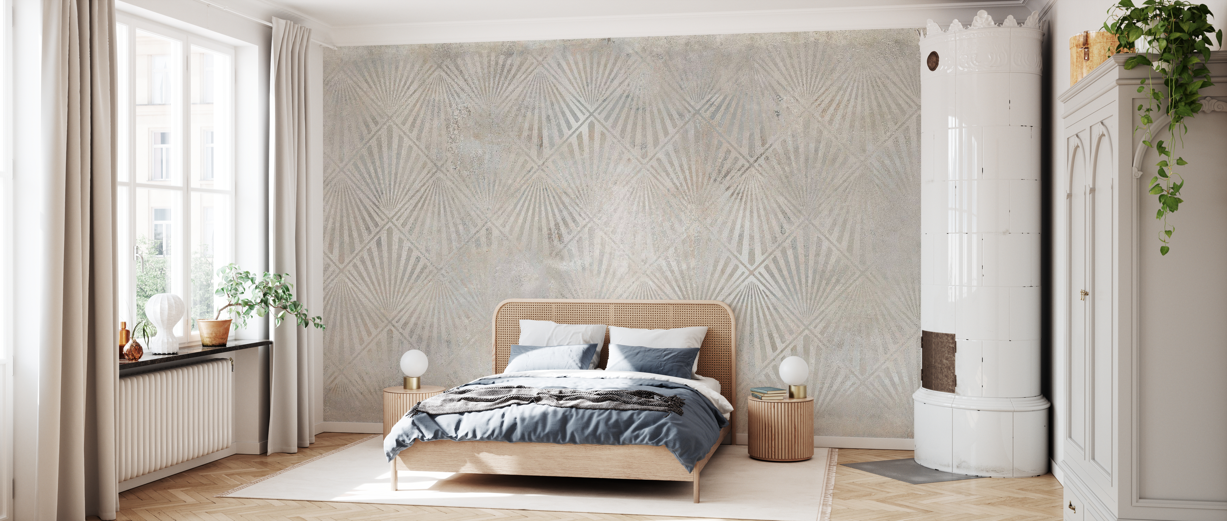 Tapet urban archaeo fan lime-sand, photowall 