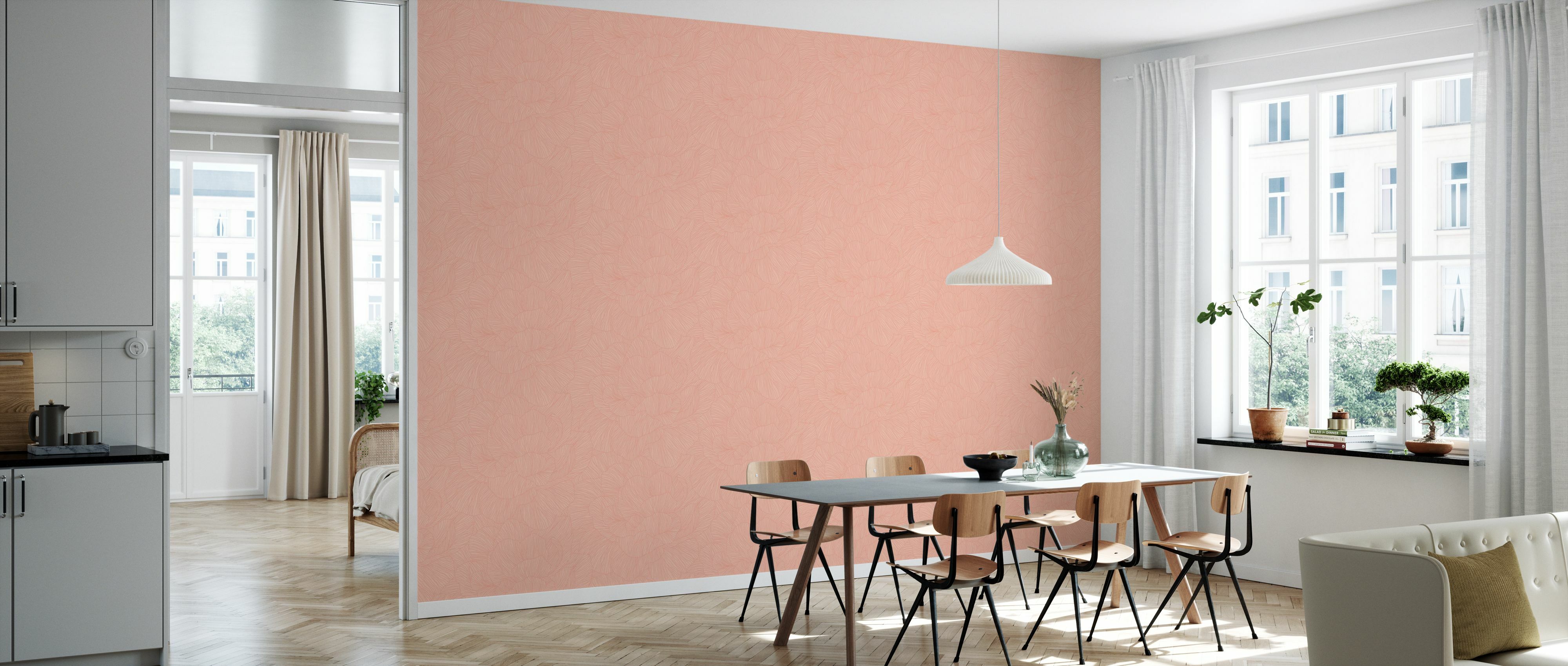 Fototapet rose, apricot lush, personalizat, photowall 