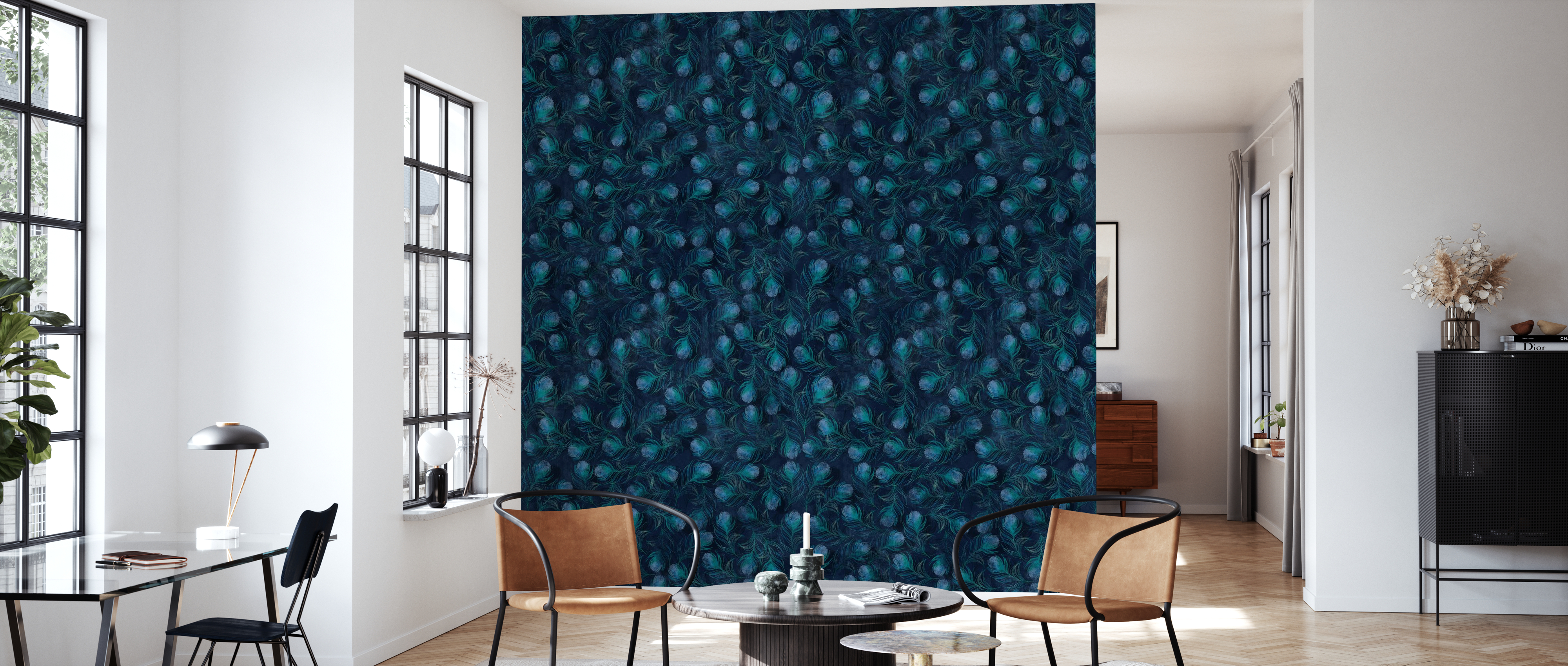 Fototapet peacock feathers, personalizat, photowall 