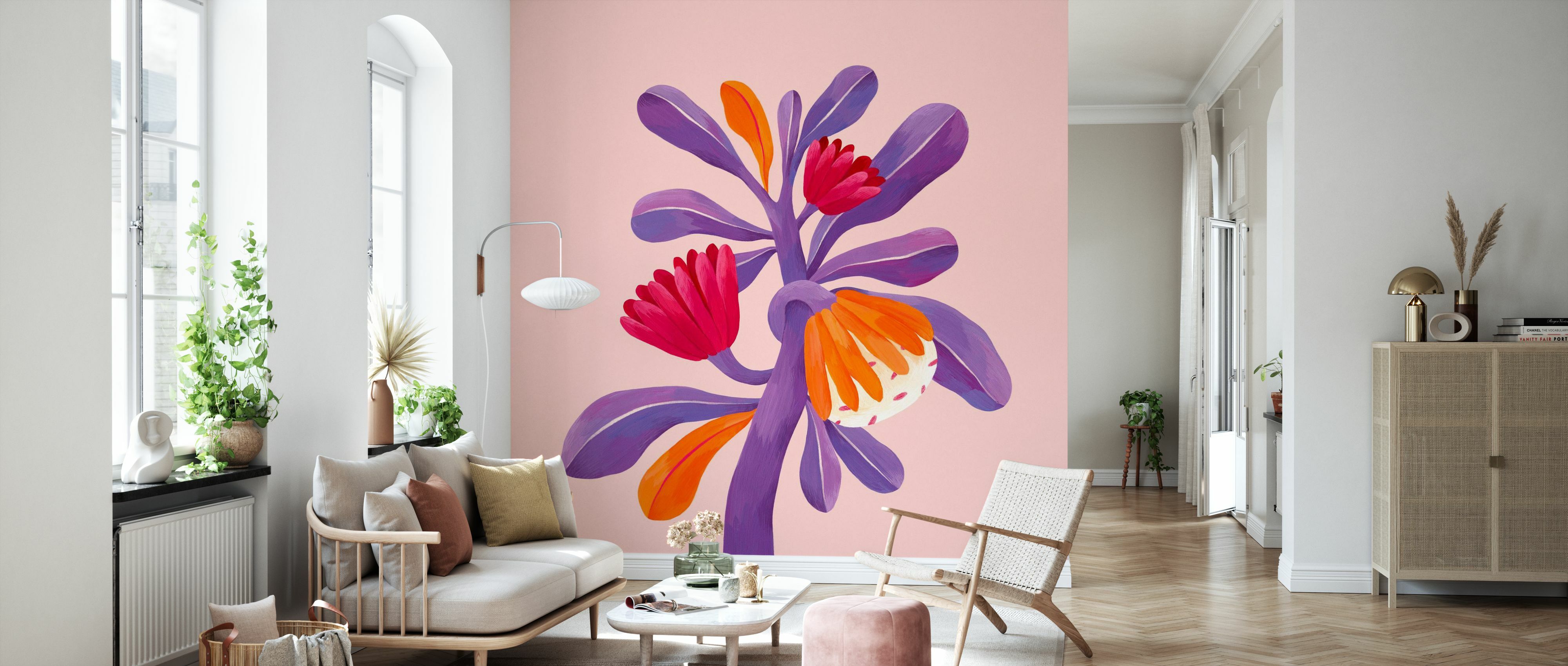 Tapet fantasy plant, photowall 