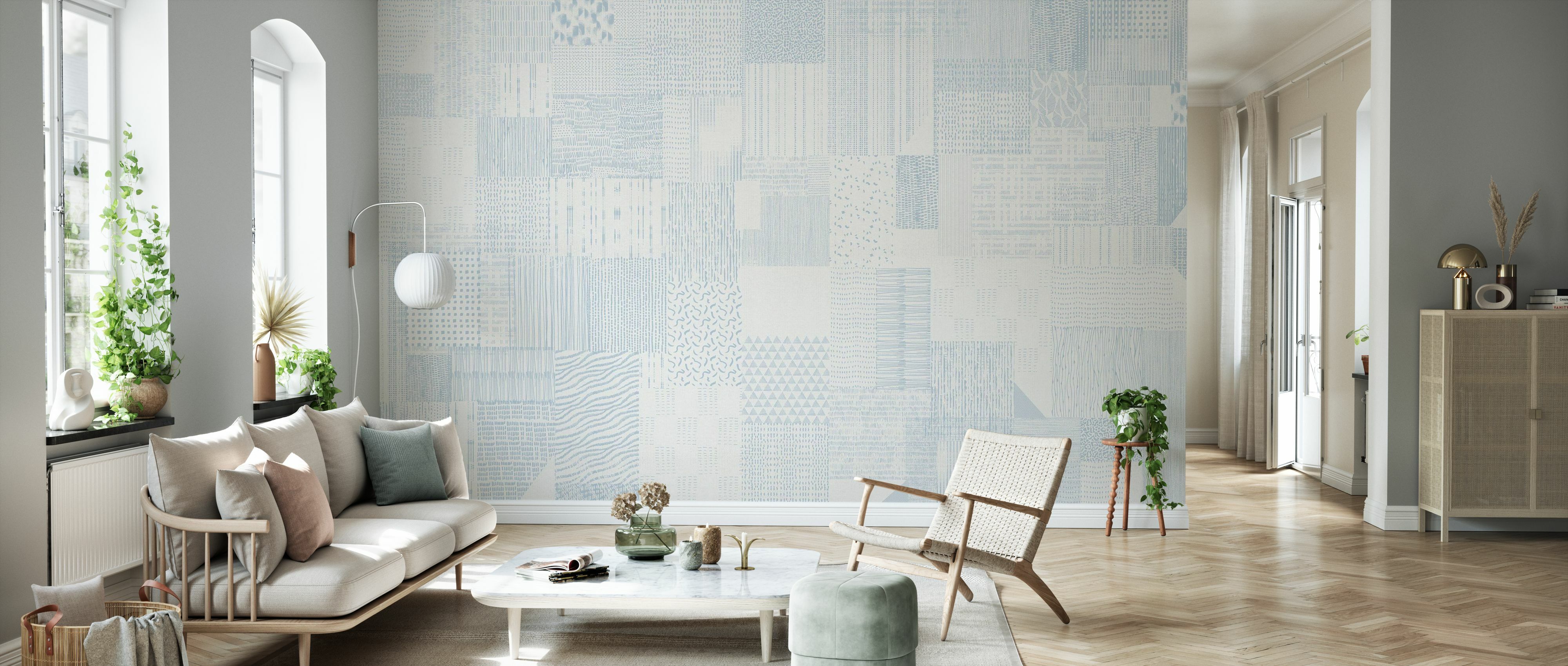 Tapet inspiration notebook, blue, photowall 