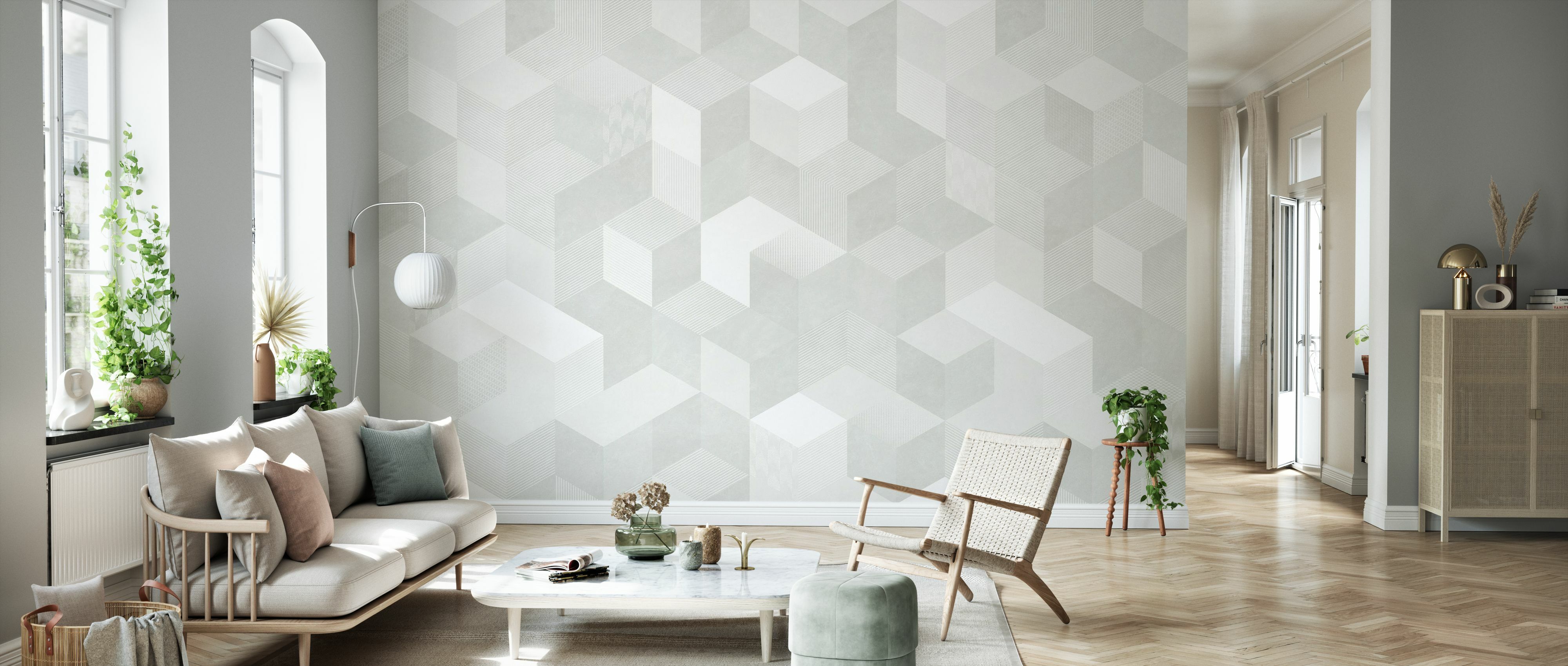 Tapet casablanca cubes, sand, photowall 