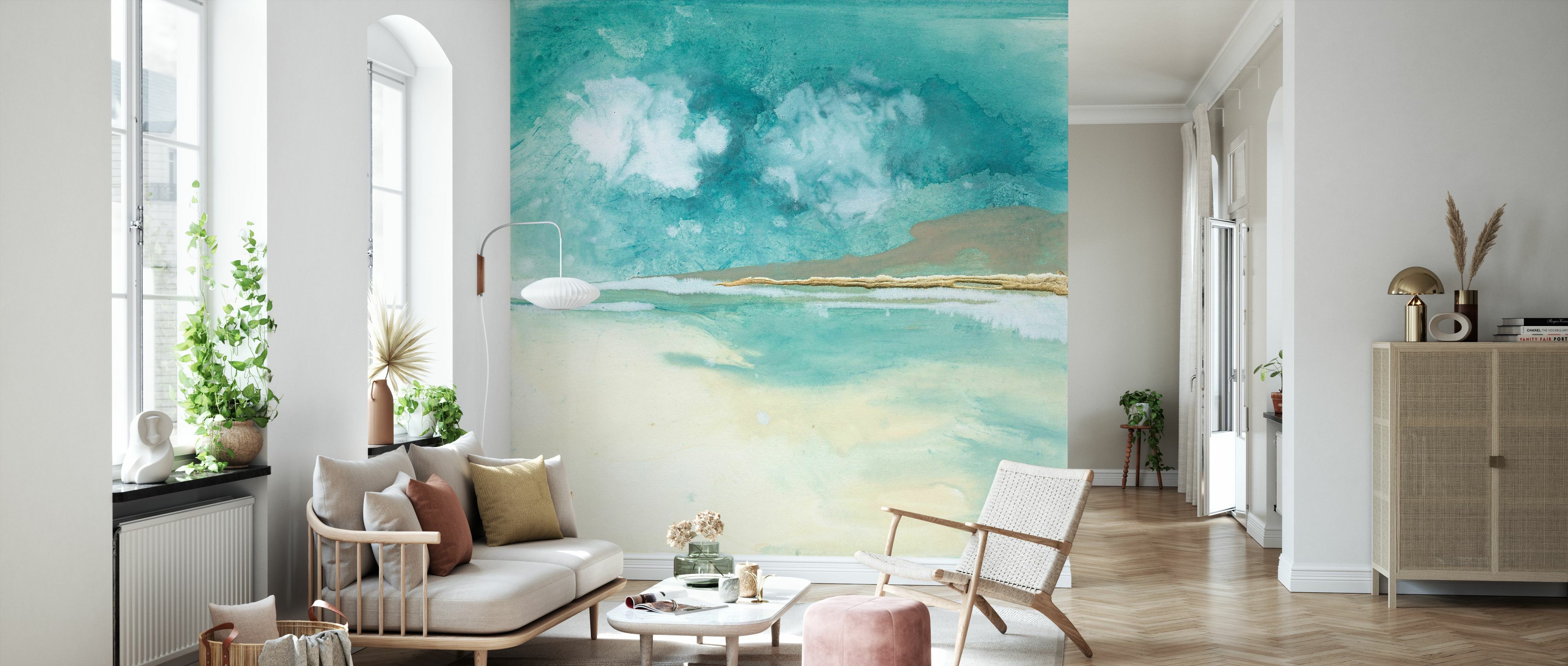 Tapet cumulus emerald, photowall 