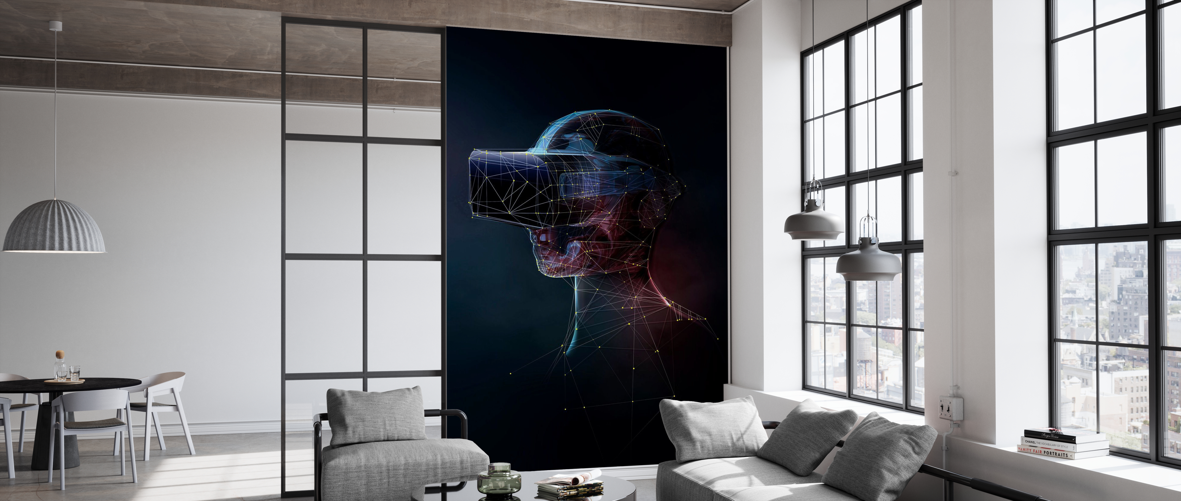 Tapet vr digital image, photowall 