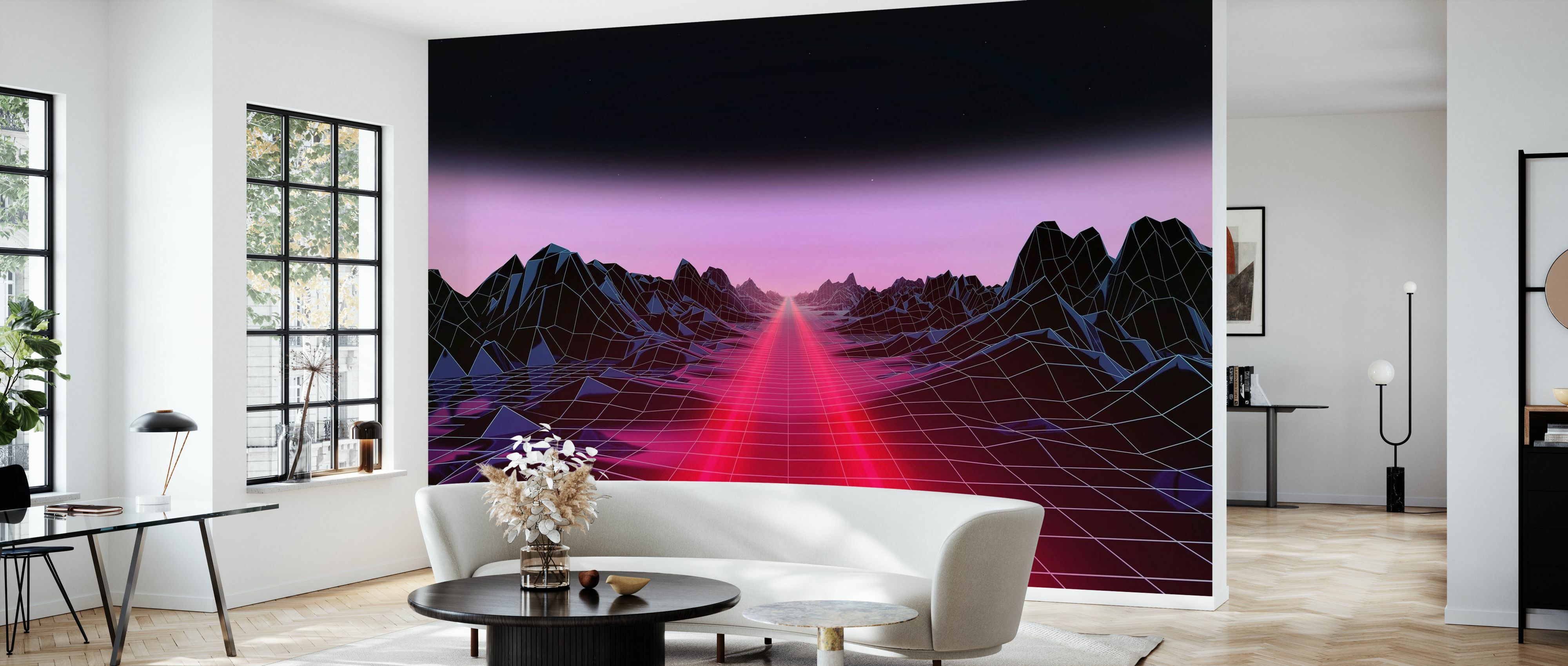 Tapet digital trail light, photowall 