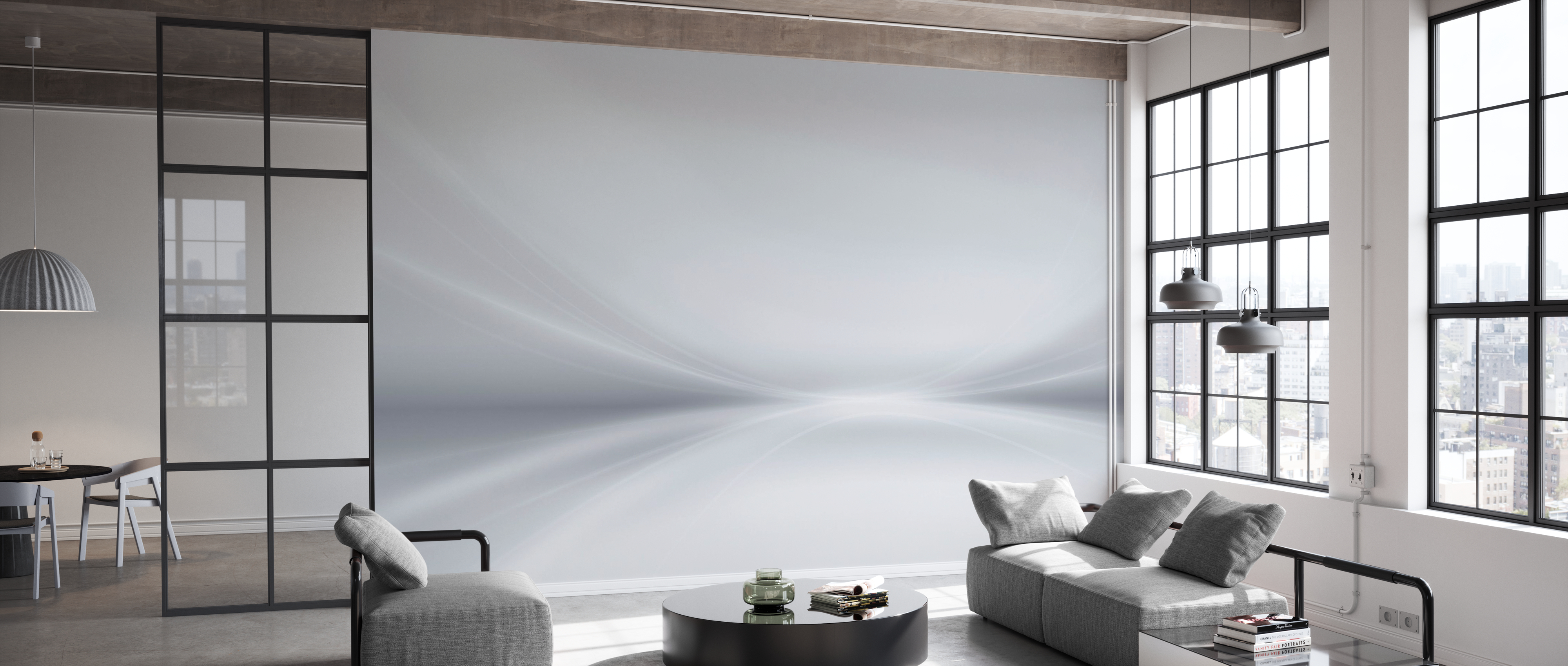 Tapet modern gray abstract, photowall 