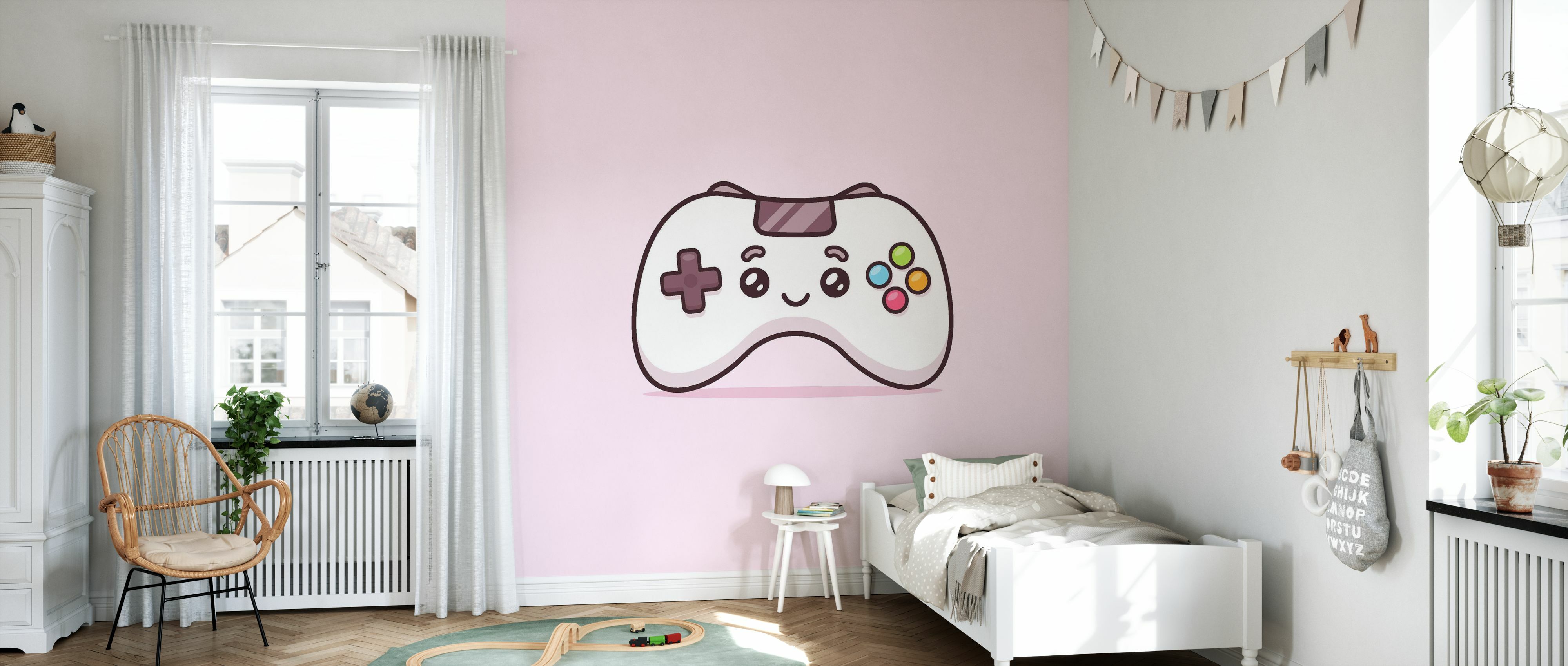 Tapet cute kawaii joystick, photowall 