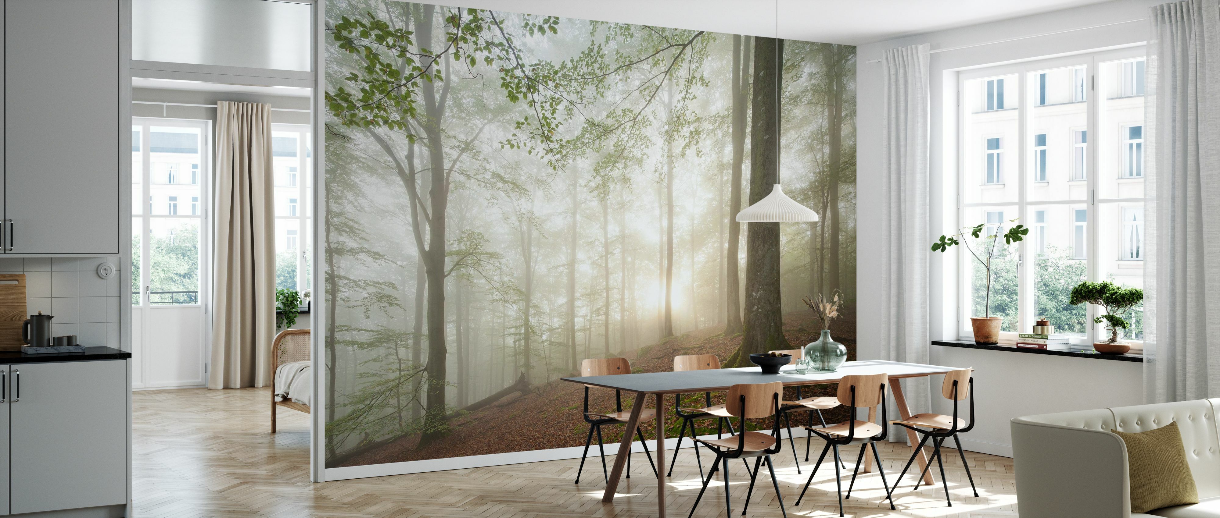 Fototapet Swedish Beech Forest II, Personalizat, Photowall