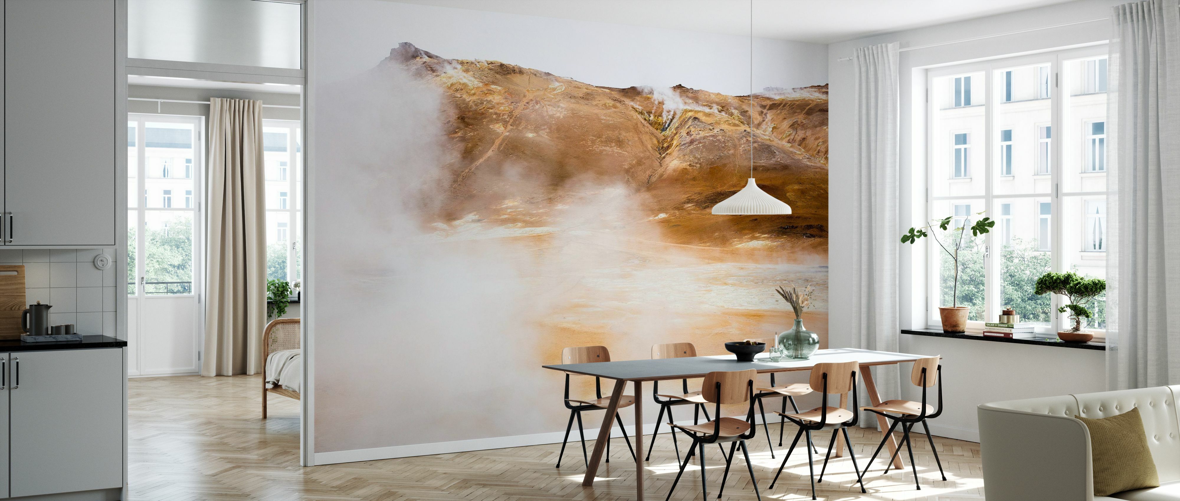 Fototapet hot springs of námafjall, personalizat, photowall 