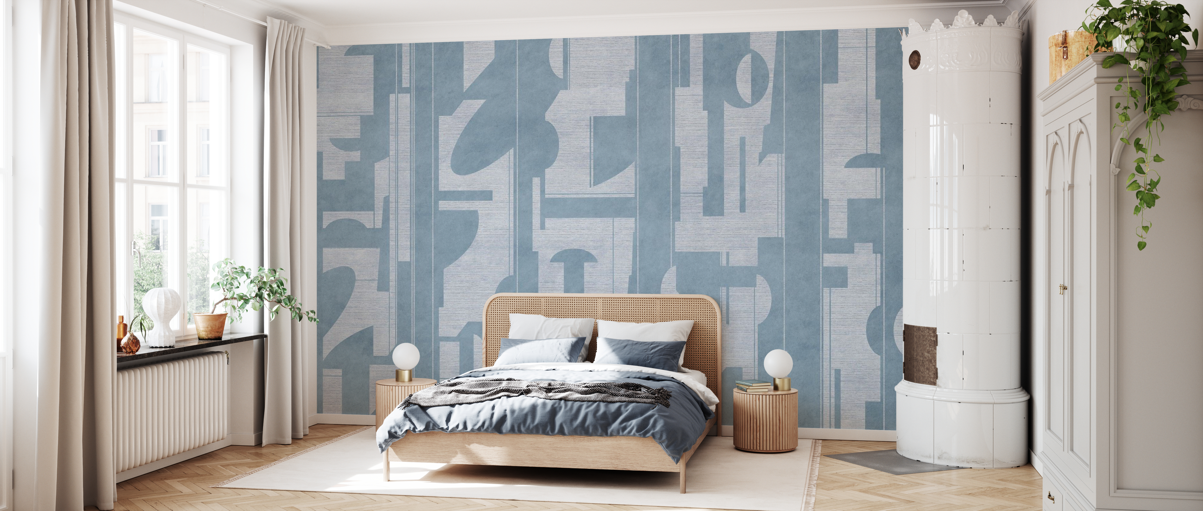 Tapet copacabana beach, beach blue, photowall 