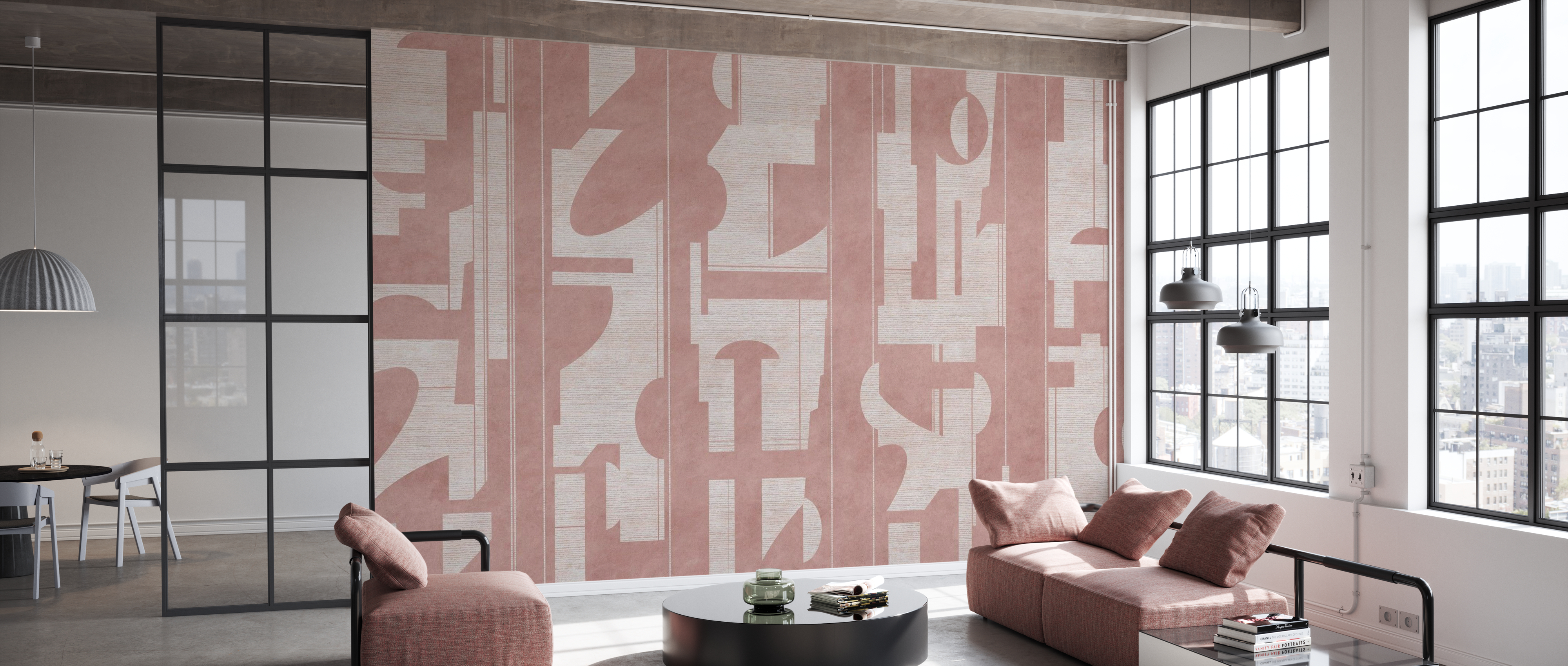 Tapet copacabana beach, rosy tan, photowall 