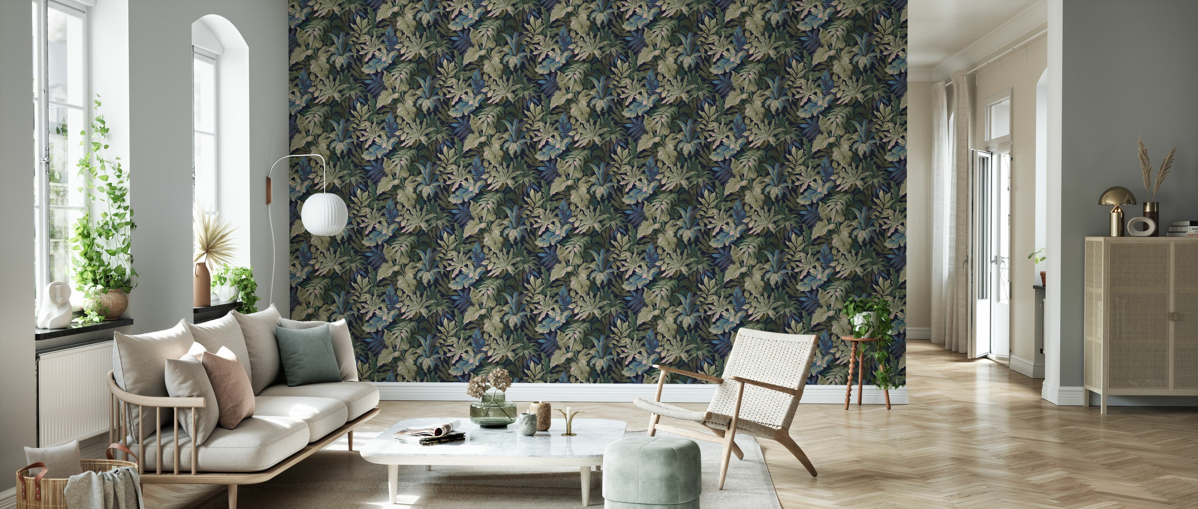 Tapet nocturnal garden, photowall 