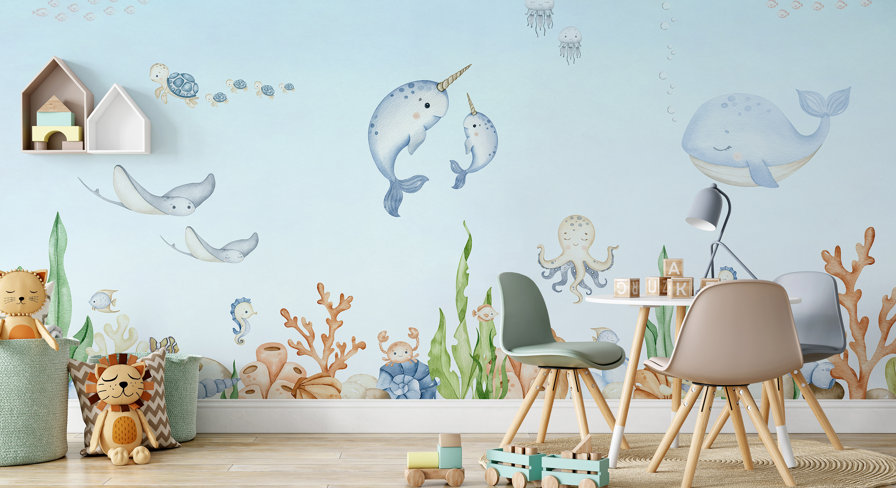 Tapet ocean joy, photowall 