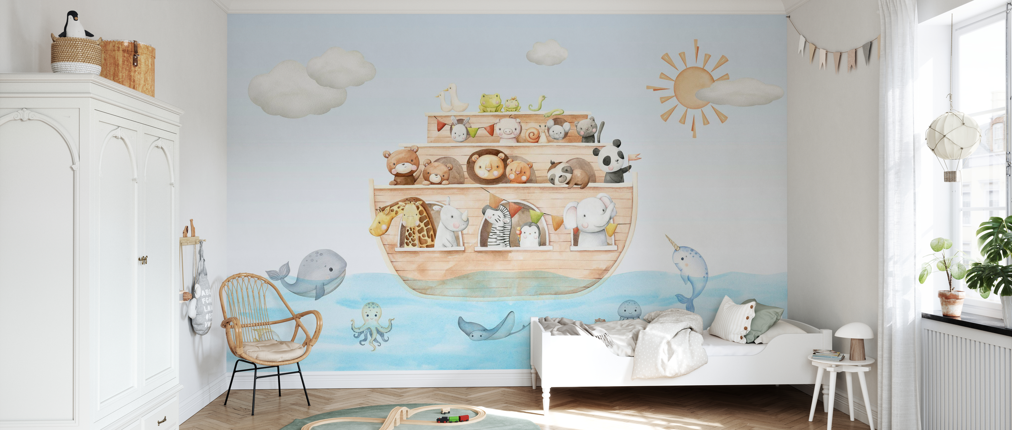Tapet ship ahoy, photowall 