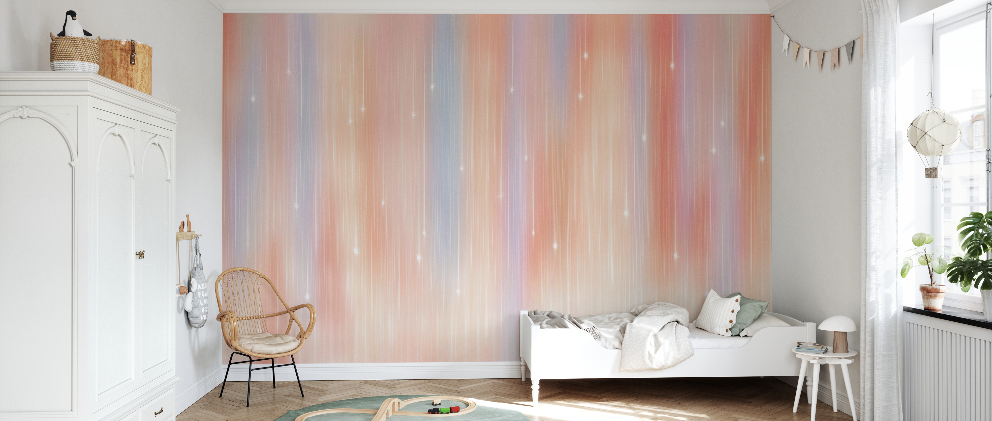 Tapet Starfall, Rainbow, Photowall