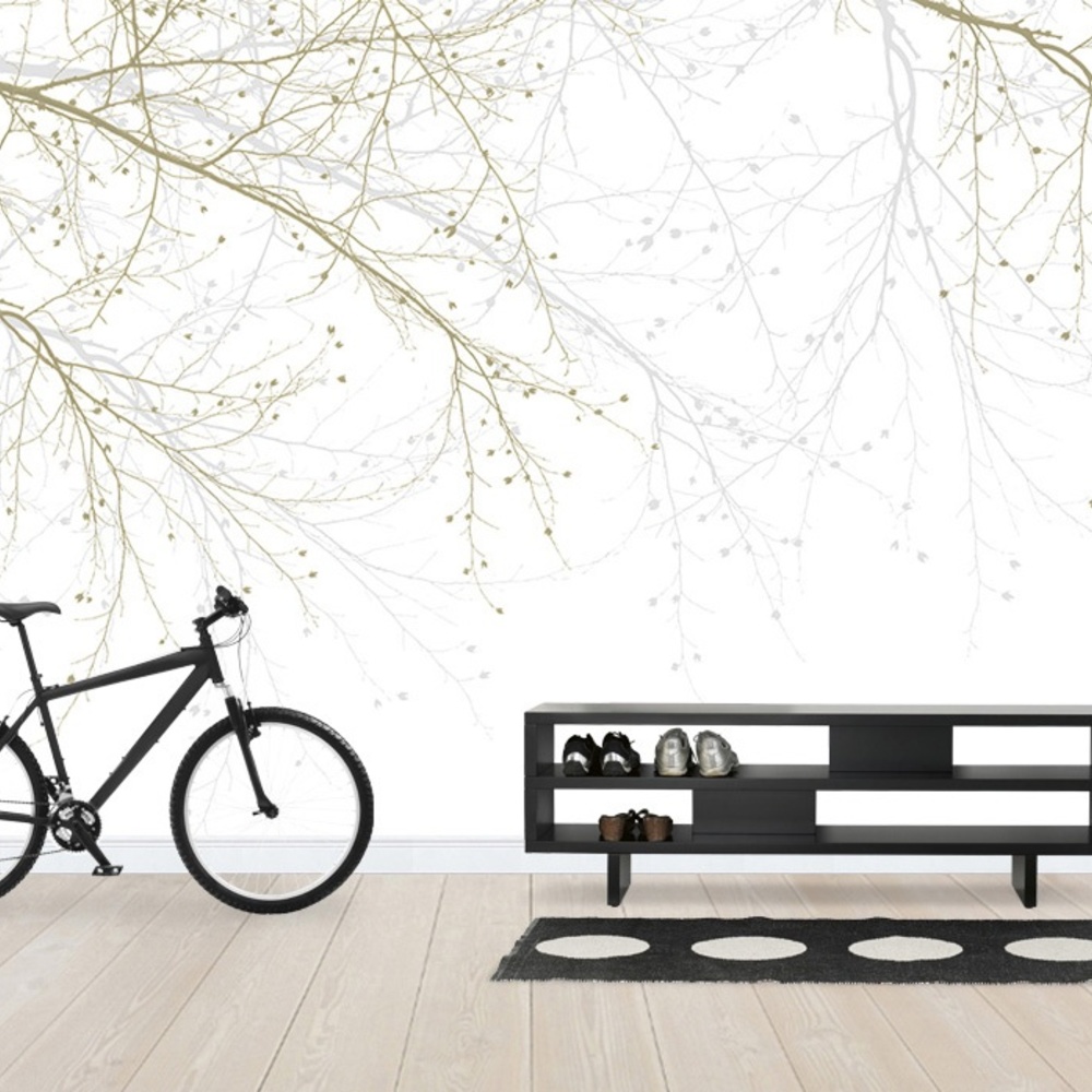 Fototapet fag - bej, personalizat, photowall 