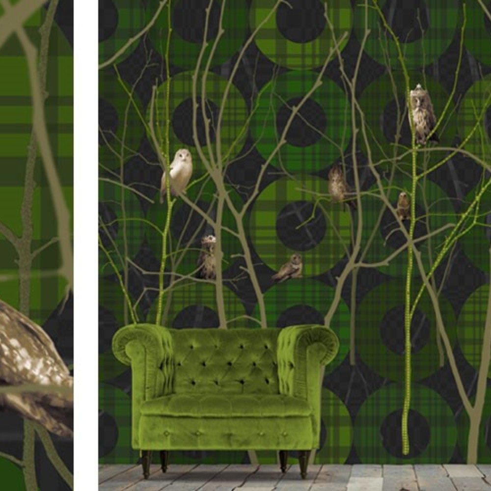 Fototapet noble verde, personalizat, photowall 