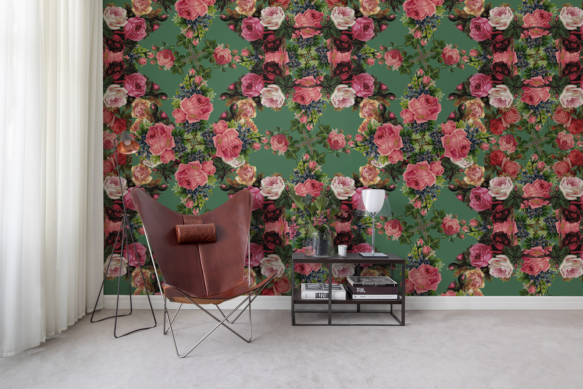 Foto tapet Floral Frida, Garden, personalizat, Rebel Walls Rebel Walls