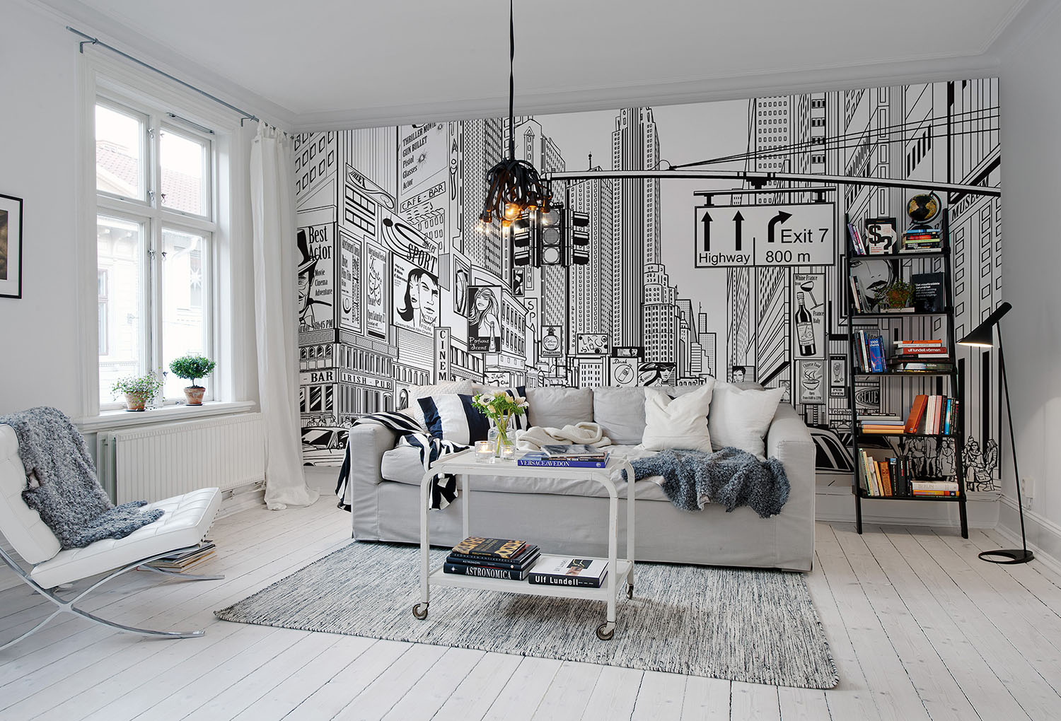Foto tapet 3d benzi desenate - alb, personalizat, rebel walls 