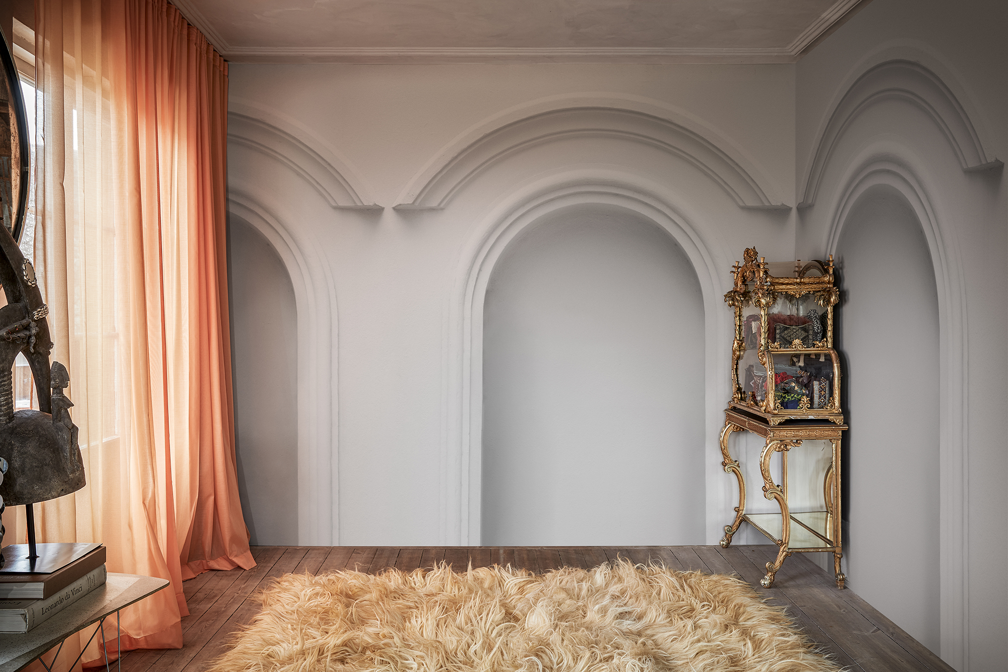 Foto tapet Forest Vaults, Alb, personalizat, Rebel Walls