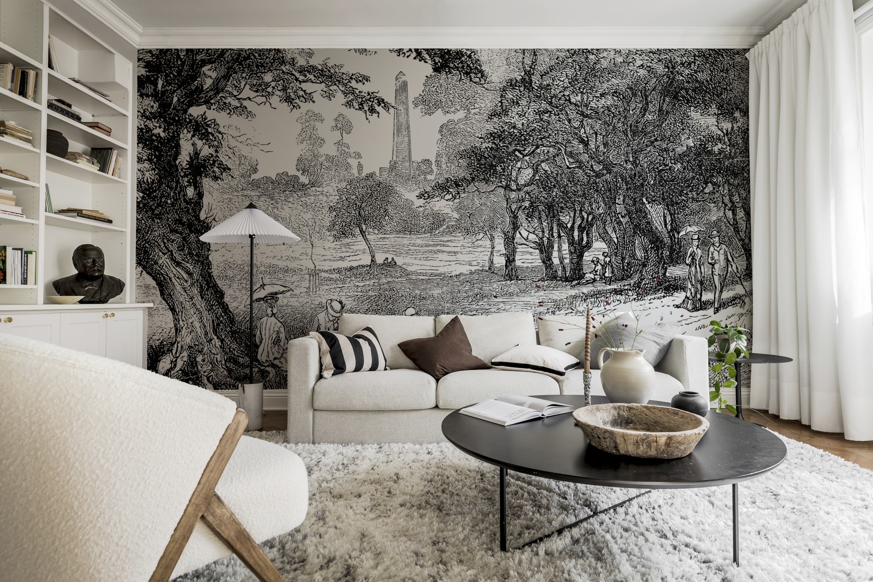 Tapet big toile, rebel walls 
