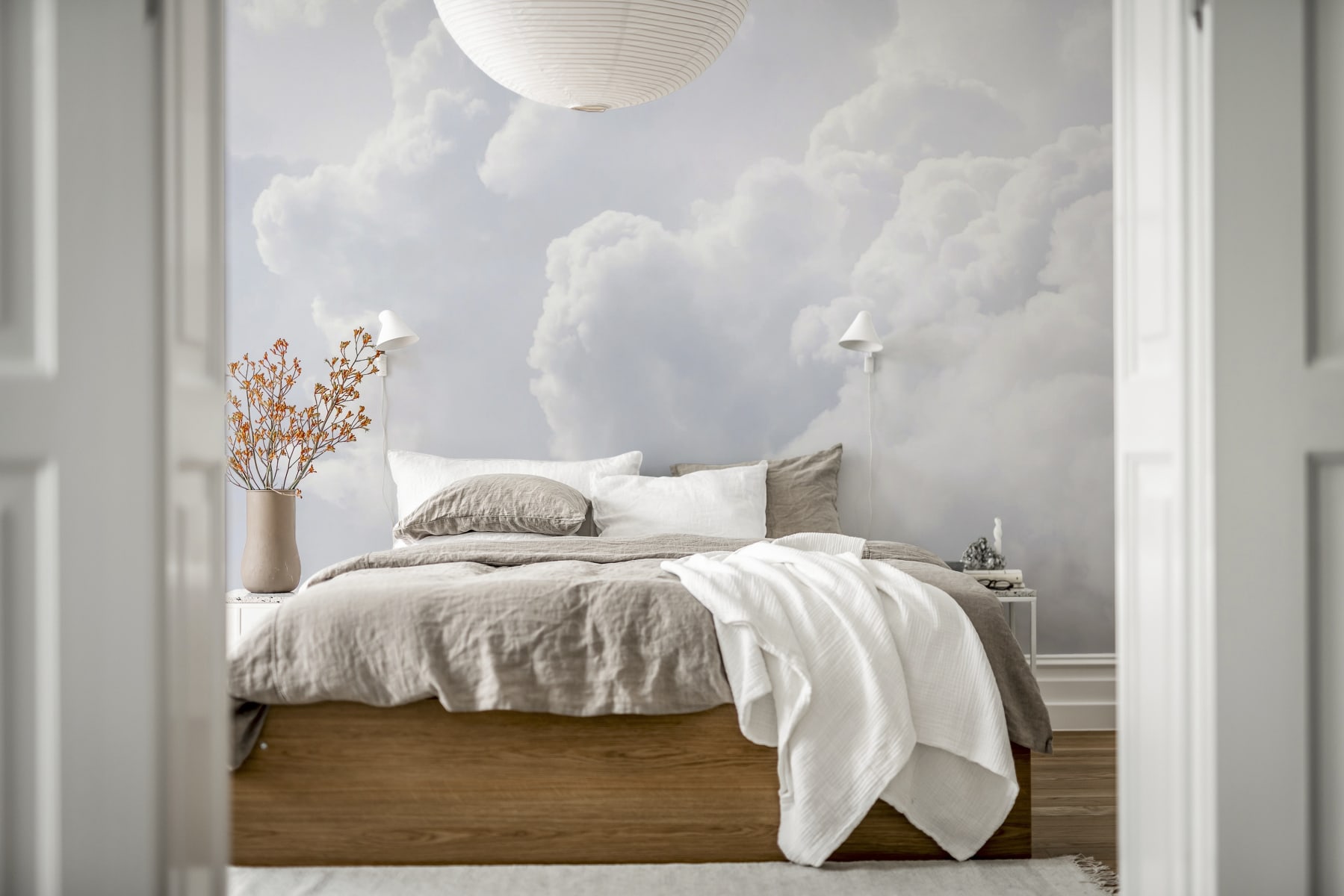 Tapet rolling clouds, rebel walls 