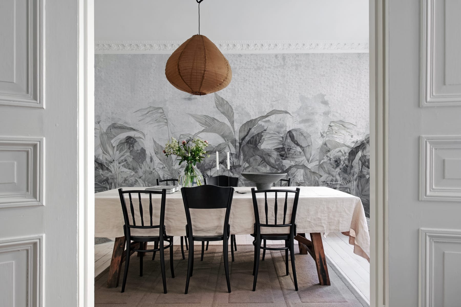 Tapet palm leafs, rebel walls 