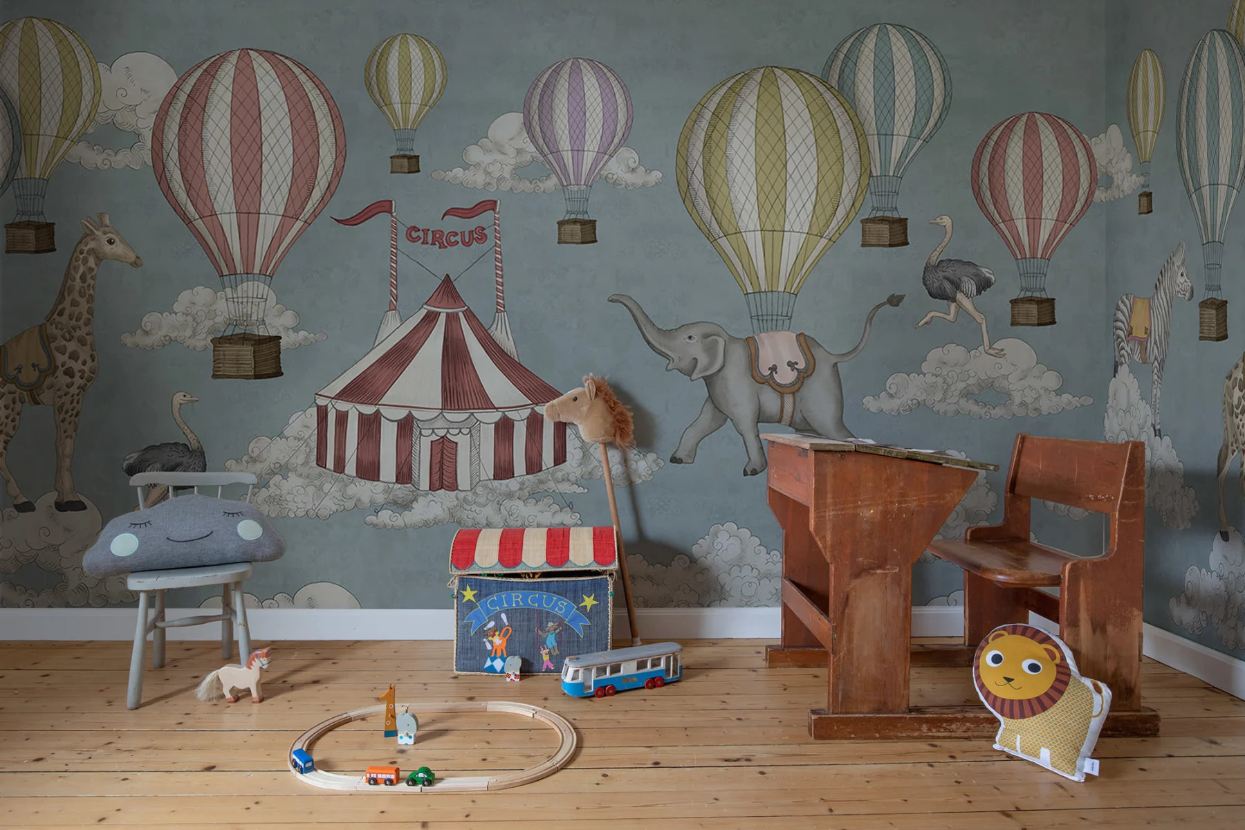 Tapet circus horizon, rainbow, rebel walls 