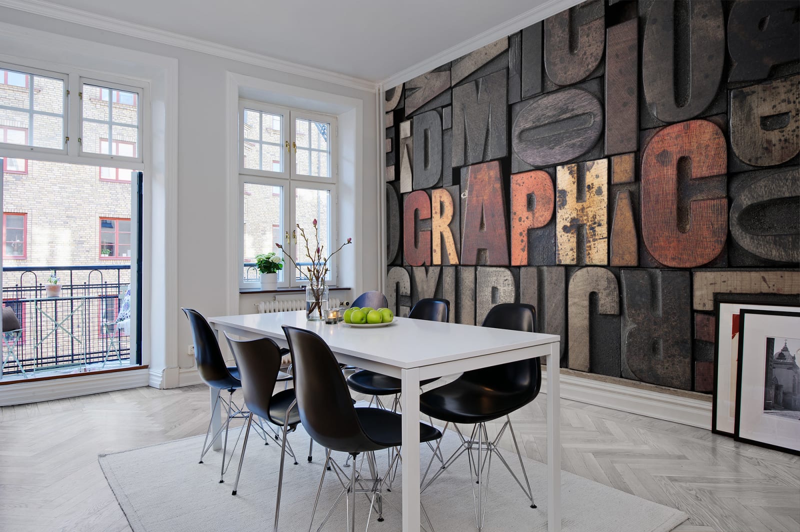 Fototapet graphic, personalizat, rebel walls 
