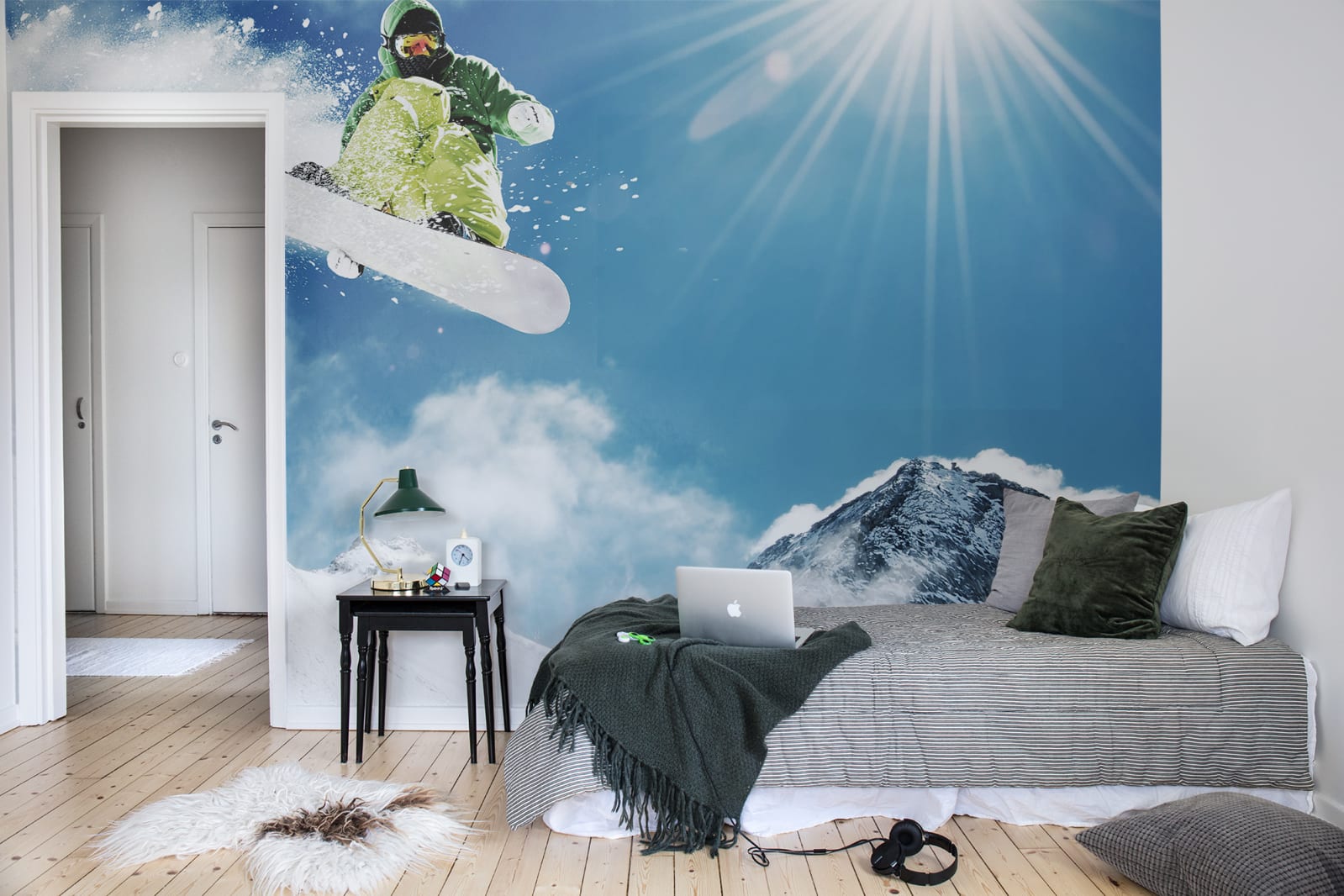 Fototapet Snowboard, personalizat, Rebel Walls  image