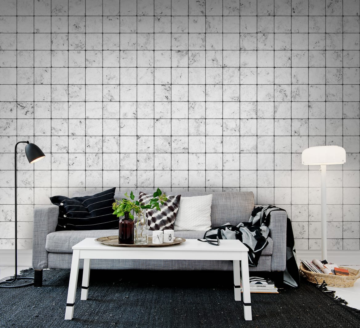 Fototapet marble tiles, personalizat, rebel walls 