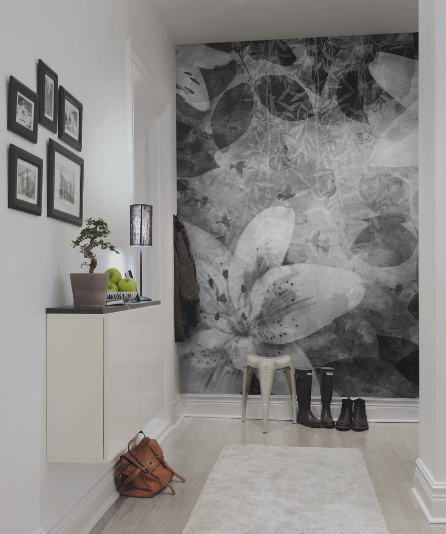 Fototapet Garden of Dreams, Black & White, personalizat, Rebel Walls  image