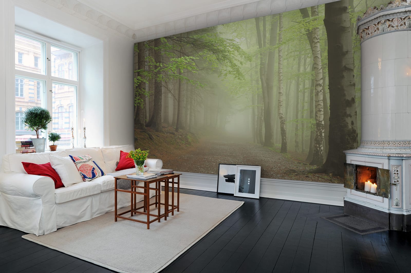 Fototapet forest path, personalizat, rebel walls 