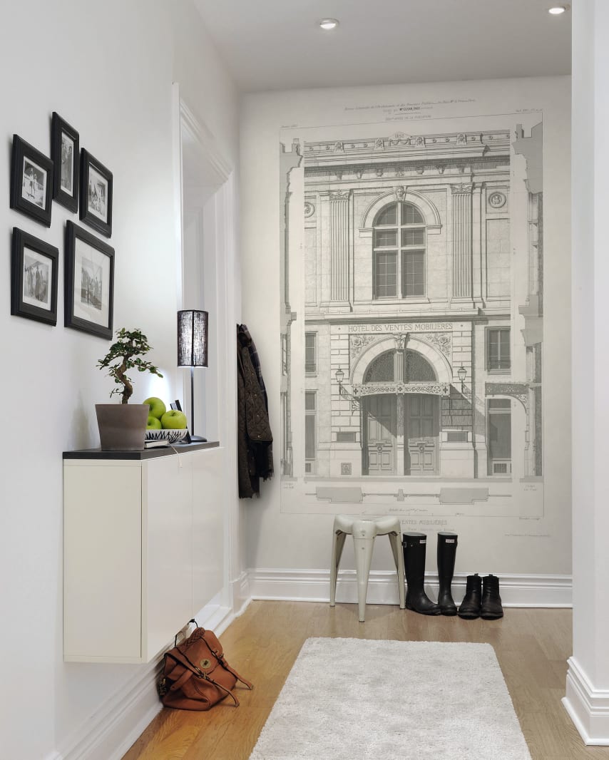 Fototapet hotel des ventes, vintage personalizat, rebel walls 