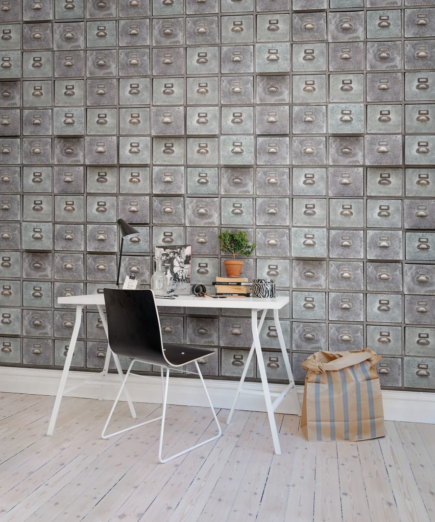 Fototapet archive, personalizat, rebel walls 