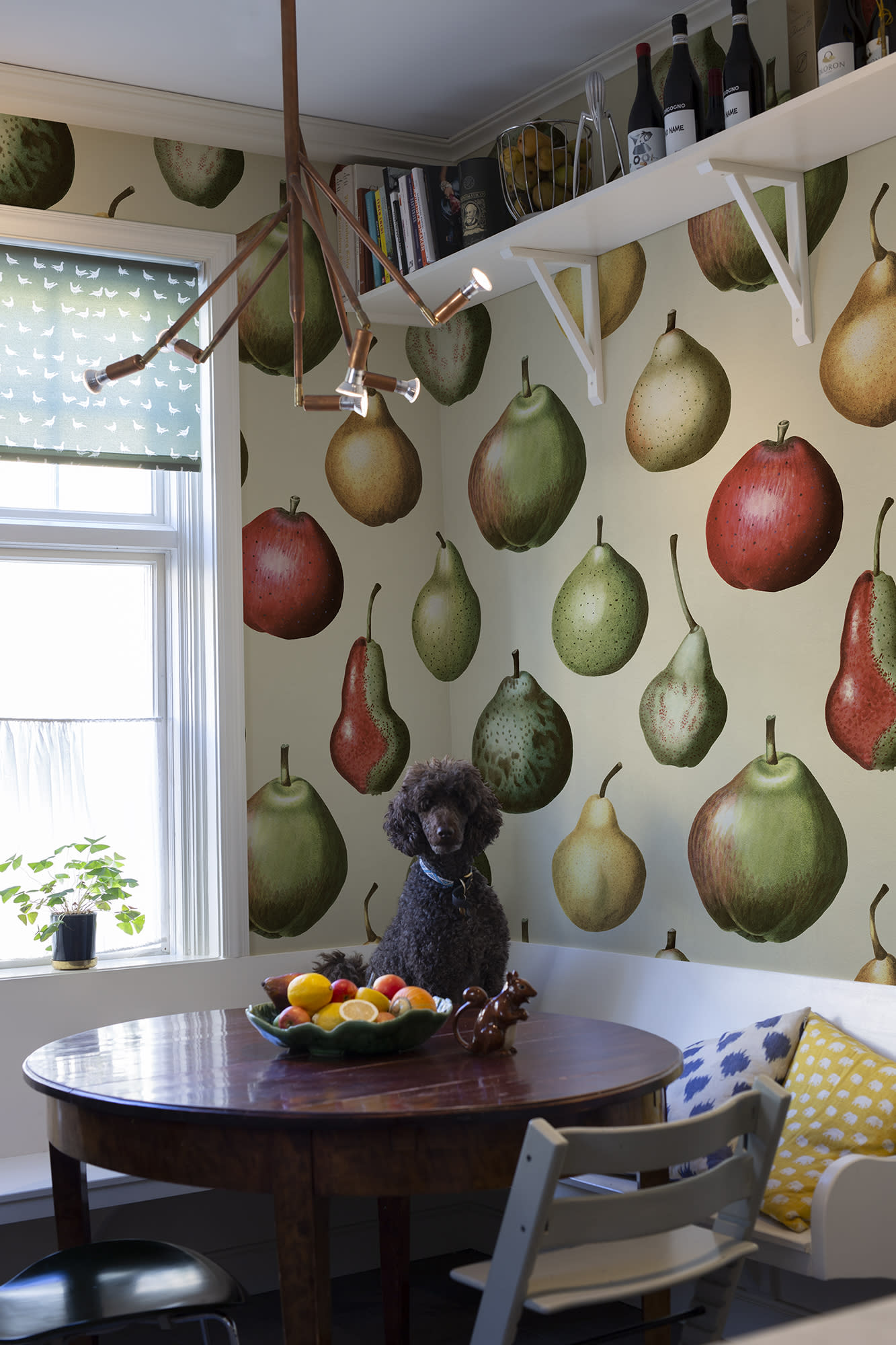 Tapet vintage pear, happy, rebel walls