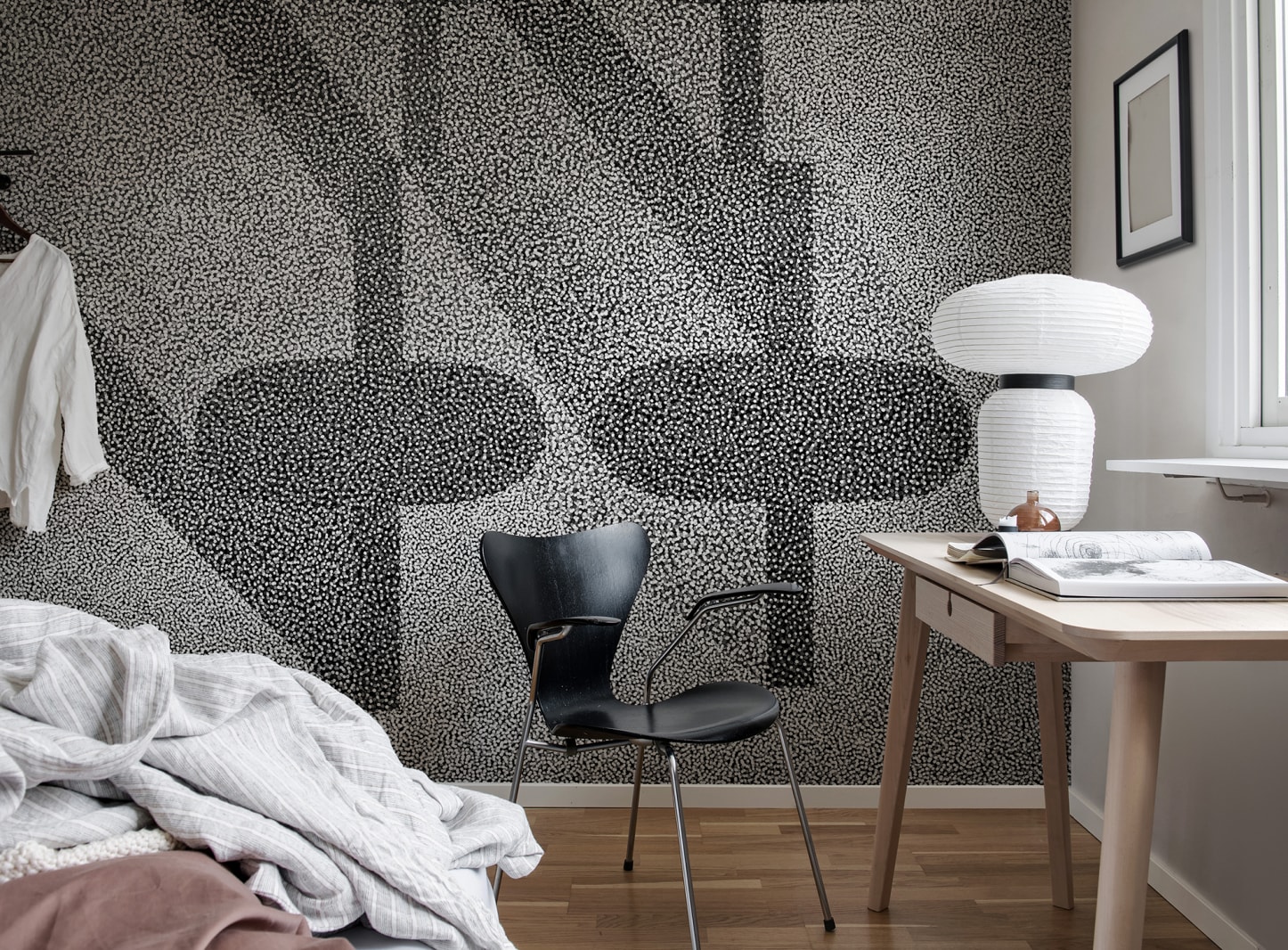 Fototapet birdseye, graphite, personalizat, rebel walls 