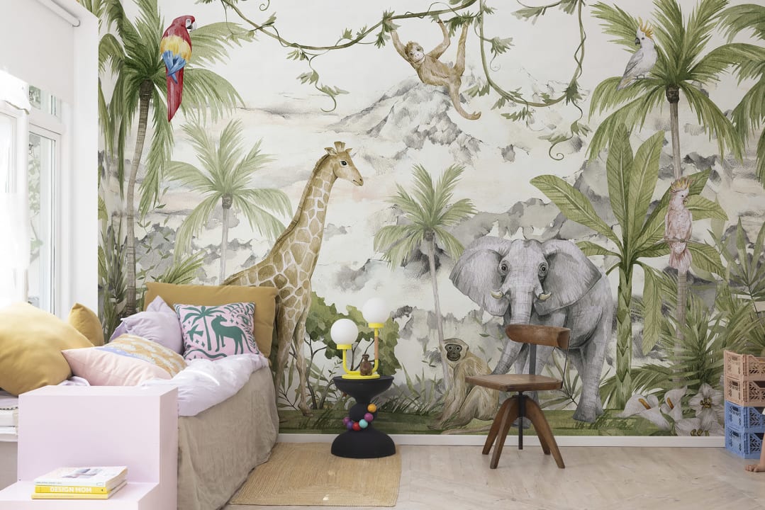 Tapet jungle friends, rebel walls 